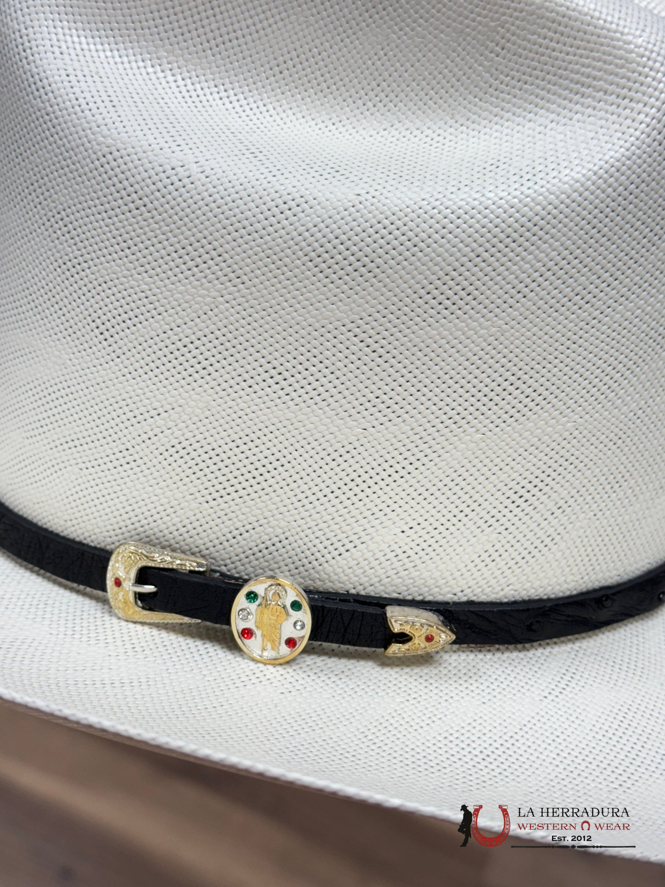 Sombrero San Judasrdr 100X Premium Copa Alta Natural 3 1/2 Sinaloa Tejana