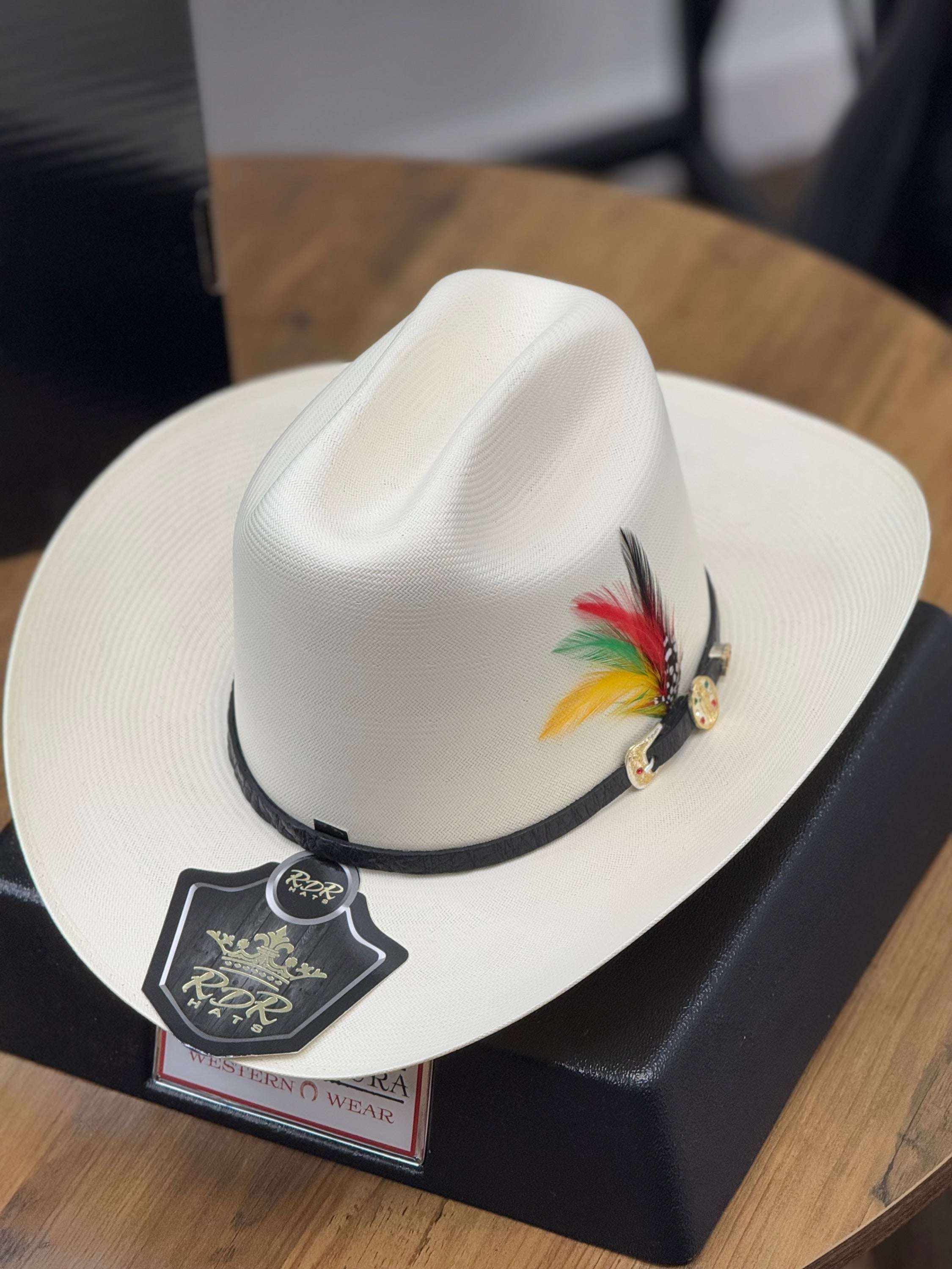 Sombrero San Judas Rdr 500X Patron Premium Copa Alta Natural 3 1/2 Sinaloa Tejana