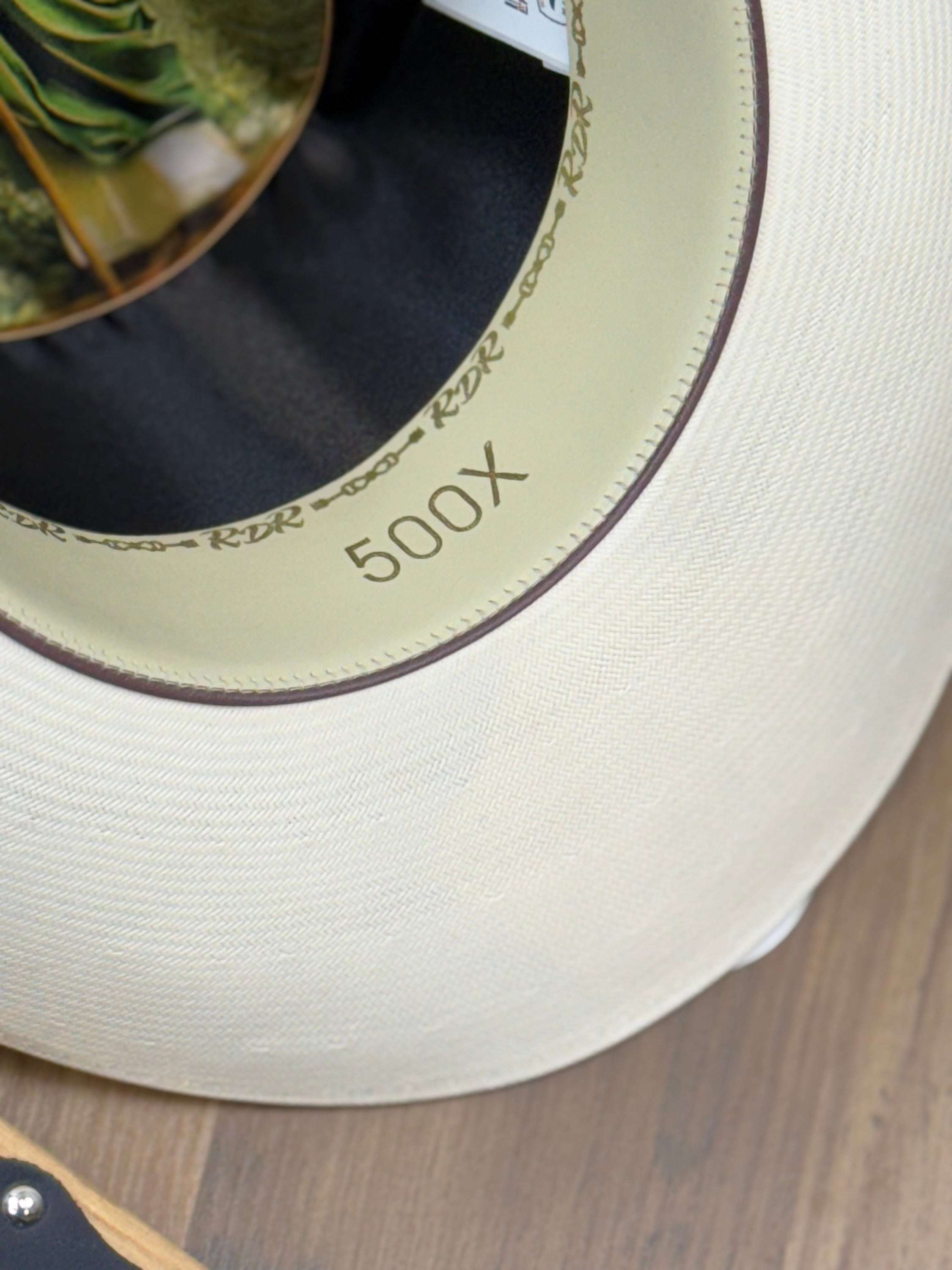 Sombrero San Judas Rdr 500X Patron Premium Copa Alta Natural 3 1/2 Sinaloa Tejana