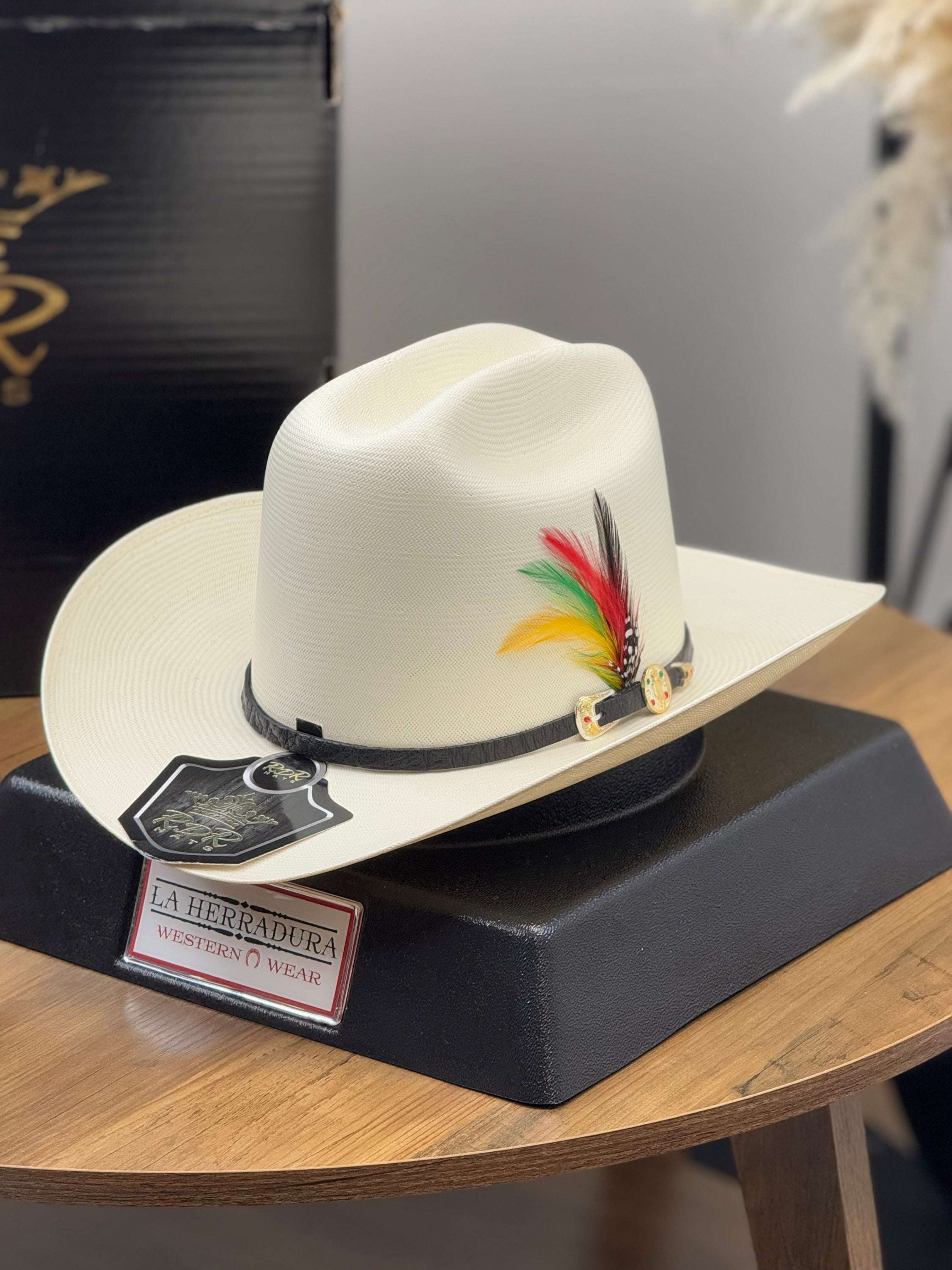 Sombrero San Judas Rdr 500X Patron Premium Copa Alta Natural 3 1/2 Sinaloa Tejana