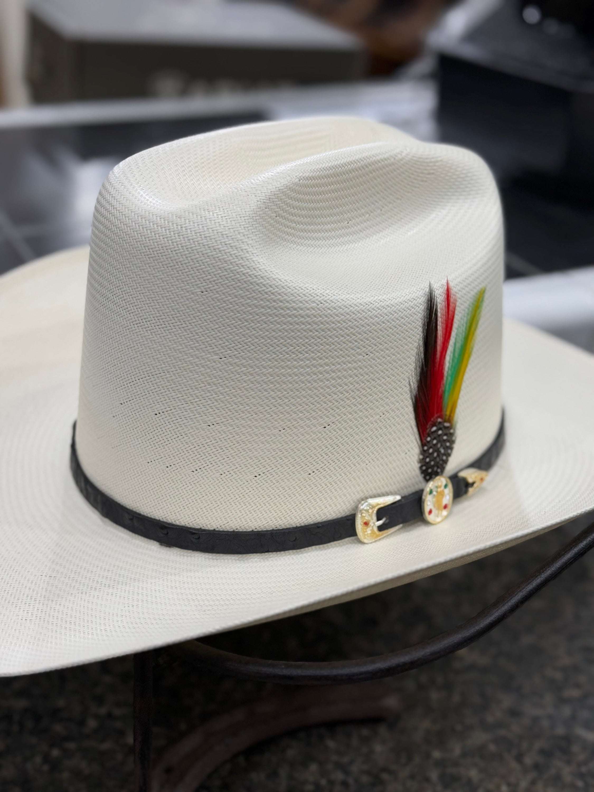 Sombrero San Judas Rdr 500X Patron Premium Copa Alta Natural 3 1/2 Sinaloa Tejana