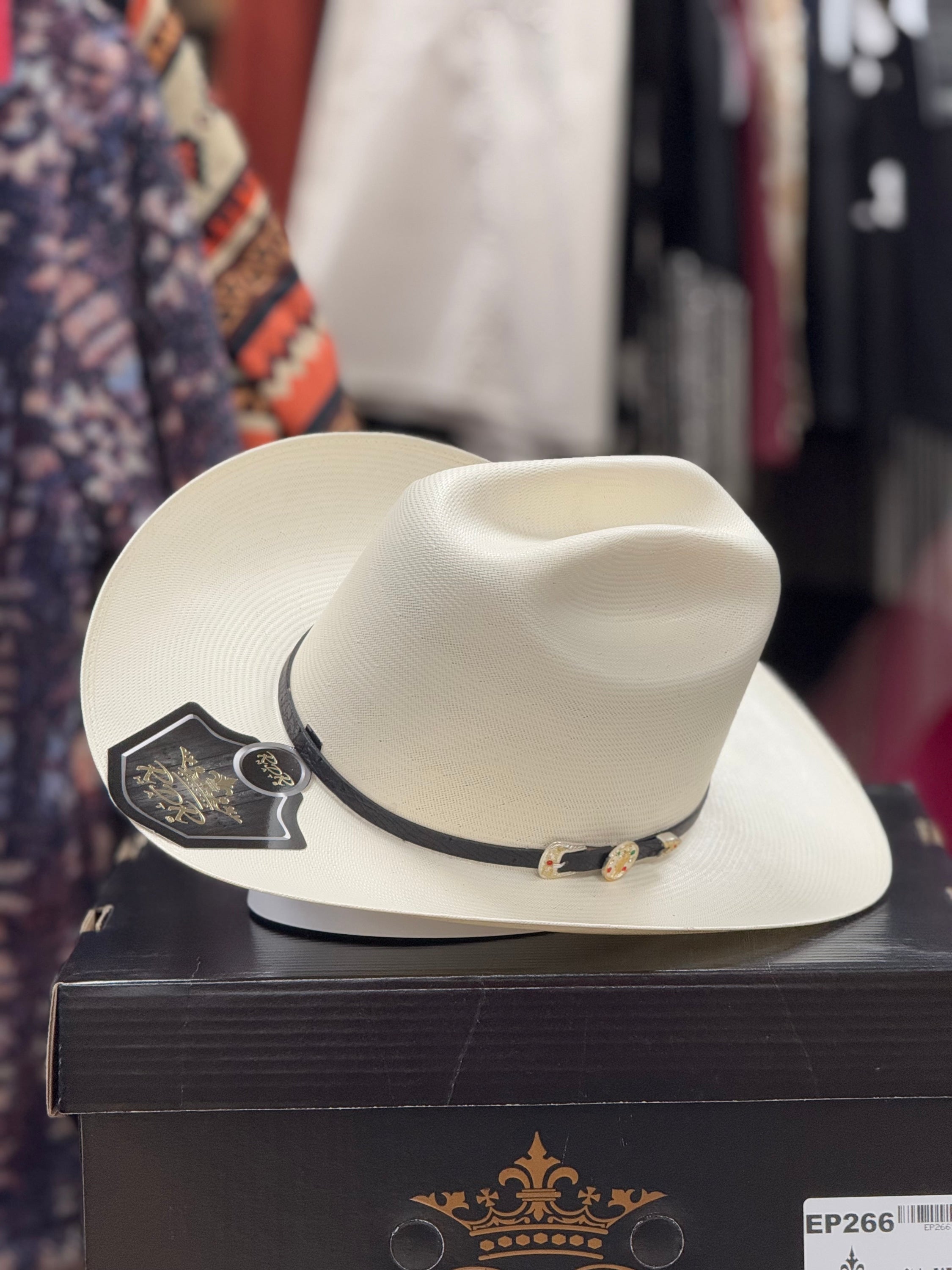 Sombrero San Judas Rdr 500X Patron Premium Copa Alta Natural 3 1/2 Sinaloa Tejana