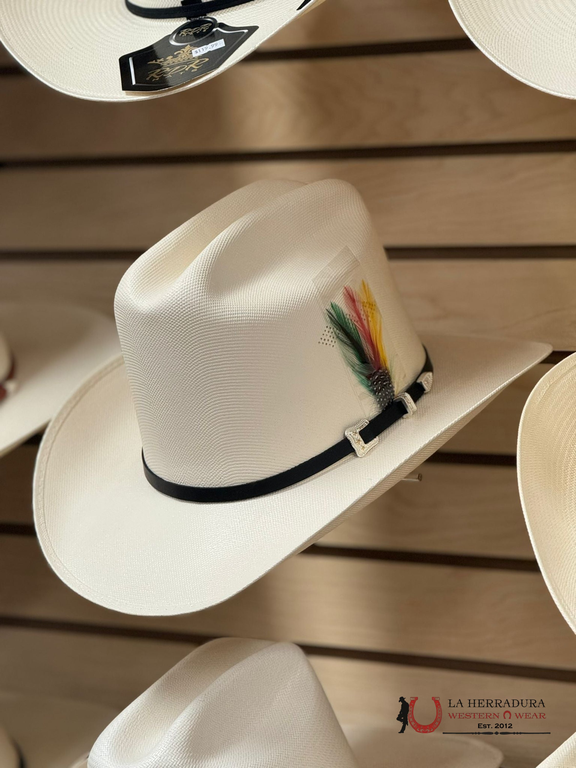 Sombrero Tombstone 1 000X Master Telar Tall Crown Tejana