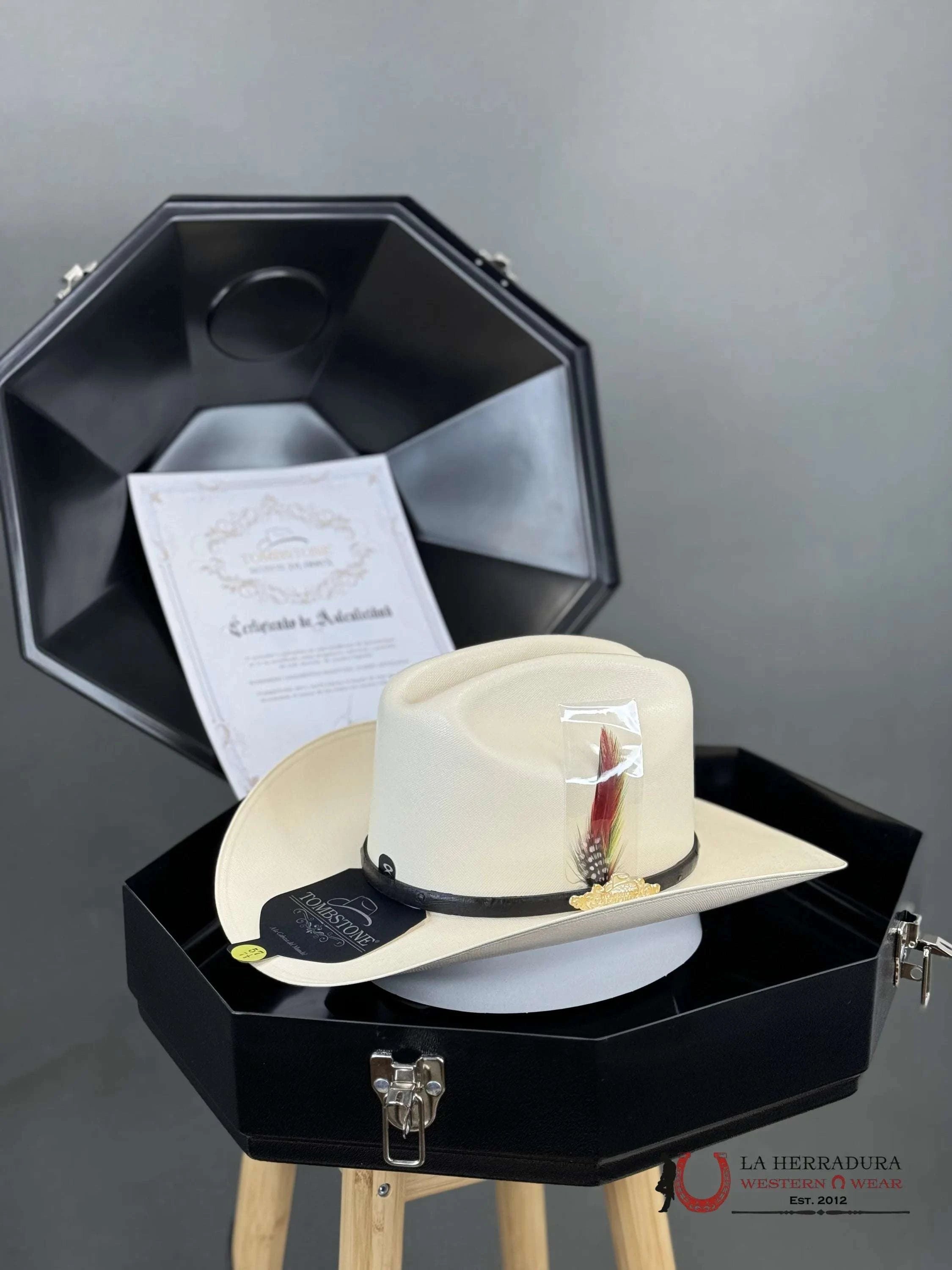 Sombrero Tombstone 10 000X Premium El Chaparral Sinaloa Tejana