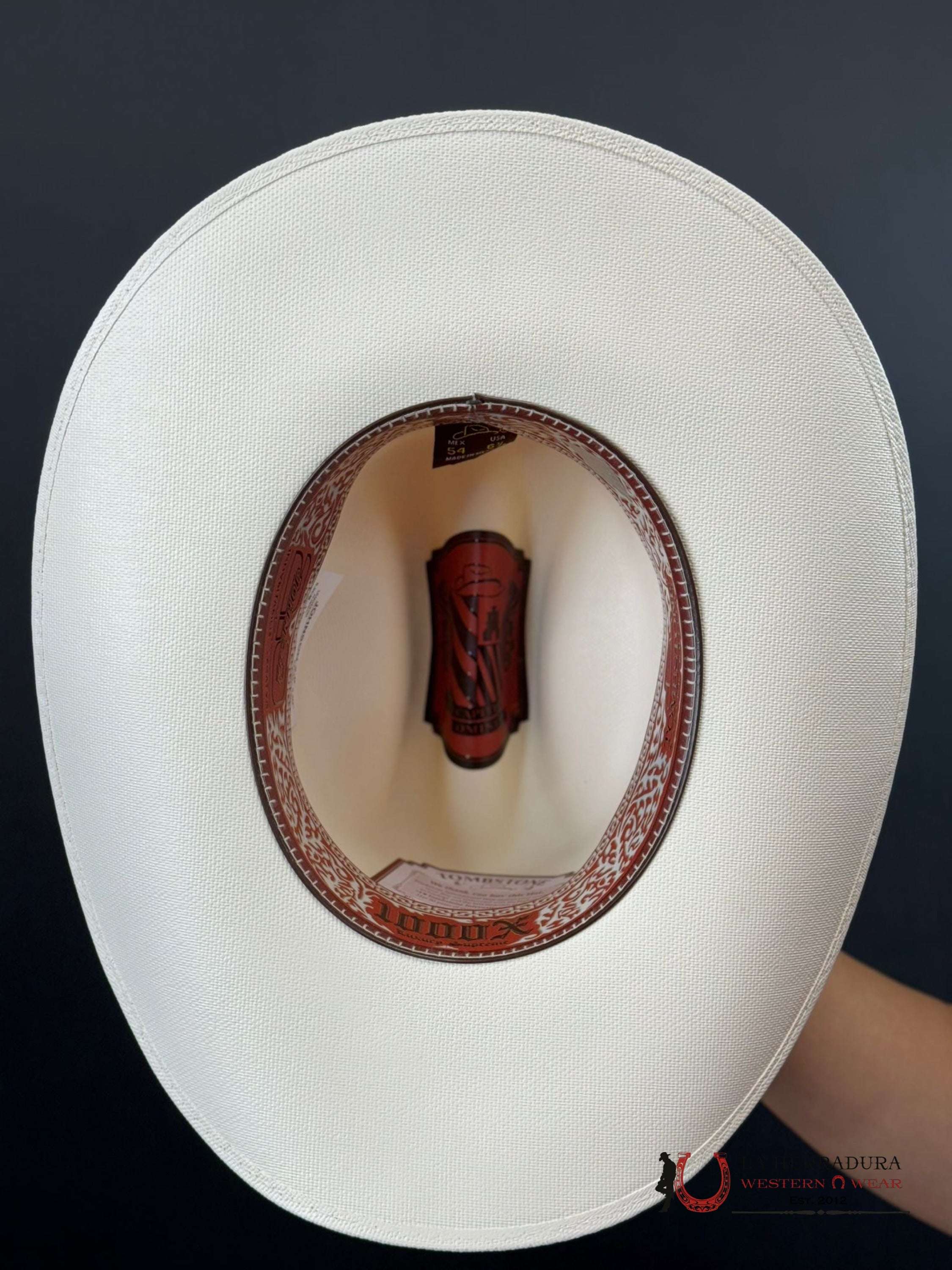 Sombrero Tombstone 1000X Johnson Natural Tejana