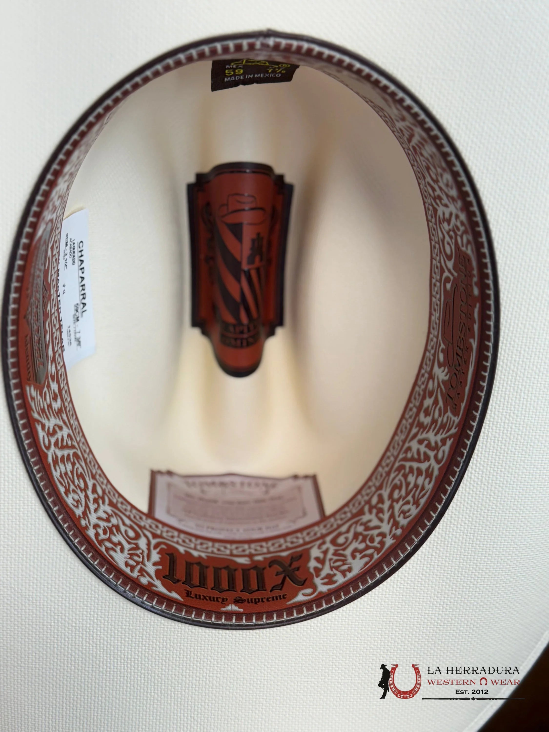 SOMBRERO TOMBSTONE 1000x MASTER TELAR CHAPARRAL ALA 3 1/2 TEJANA