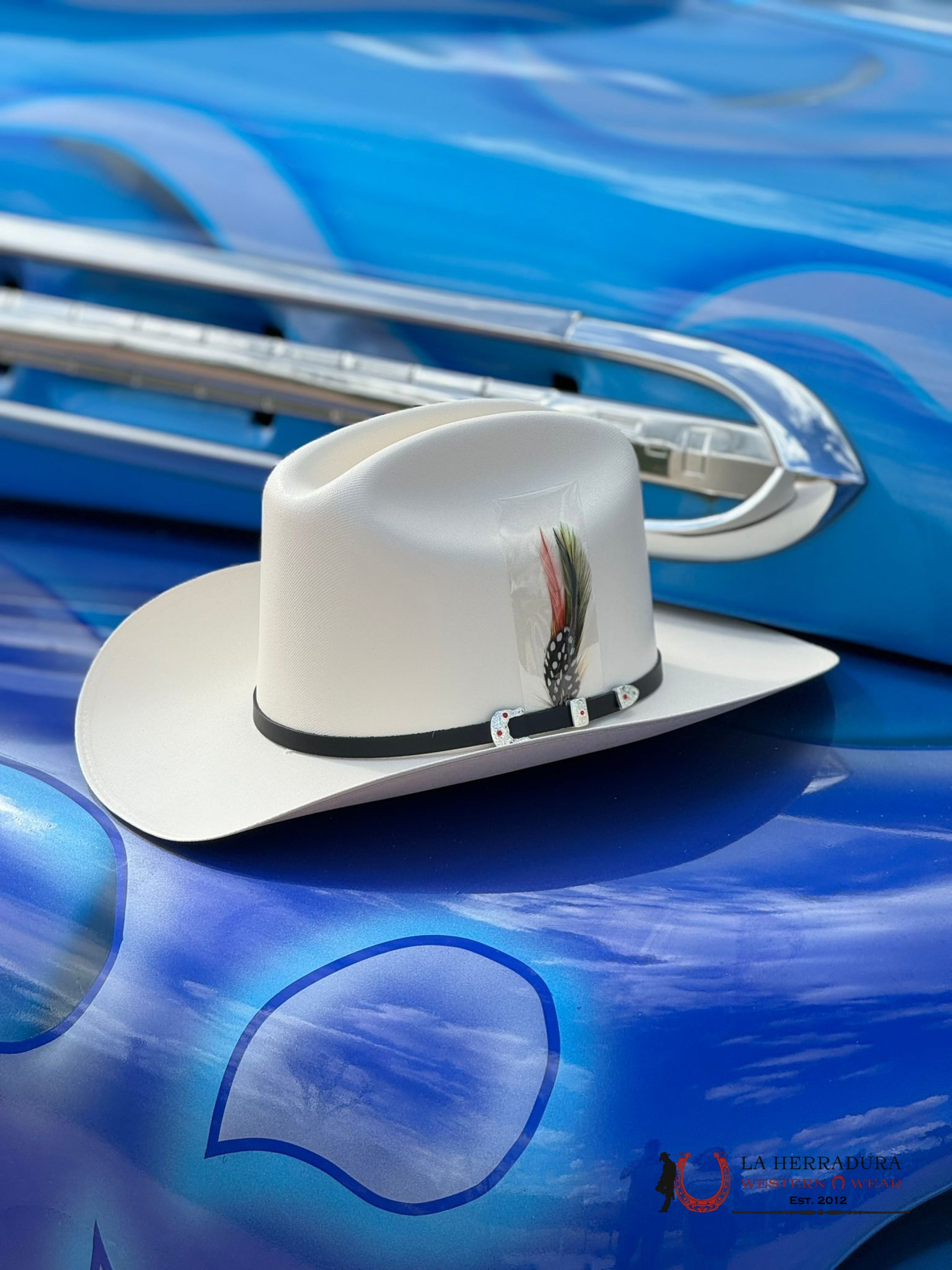 Sombrero Tombstone 5000X Copa Alta Johnson Regular Natural 3 1/2 Tejana