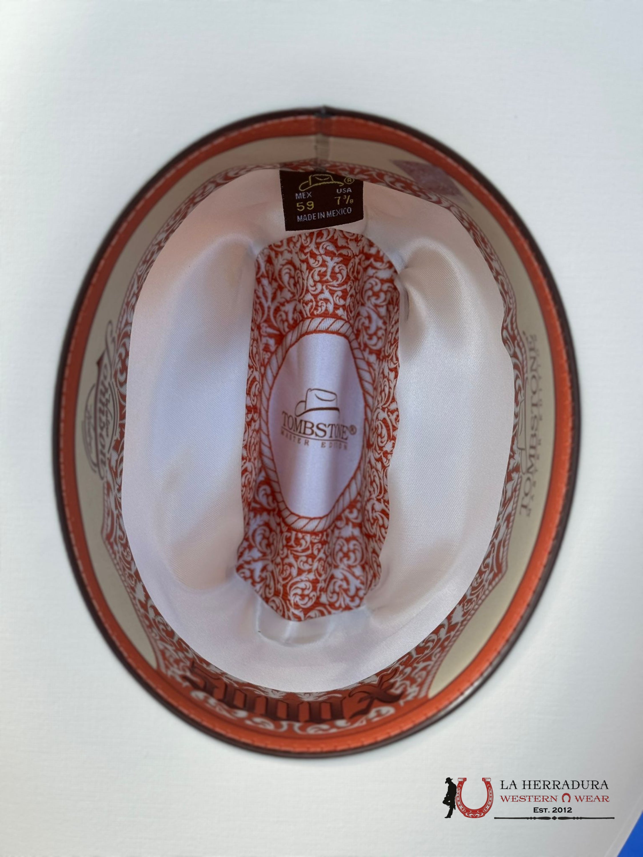 Sombrero Tombstone 5000X Copa Alta Johnson Regular Natural 3 1/2 Tejana