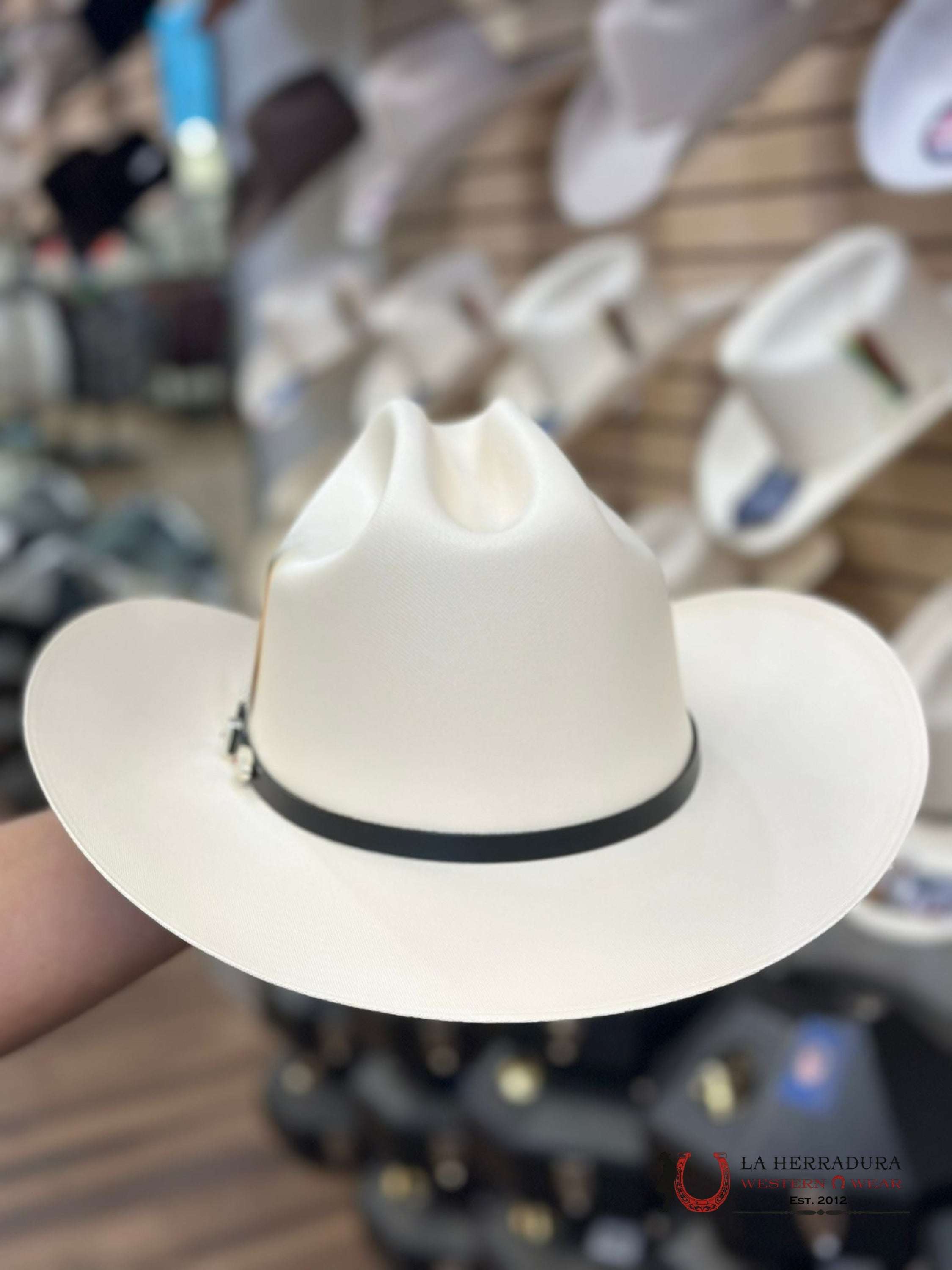 Sombrero Tombstone 5000X Copa Alta Johnson Regular Natural 3 1/2 Tejana