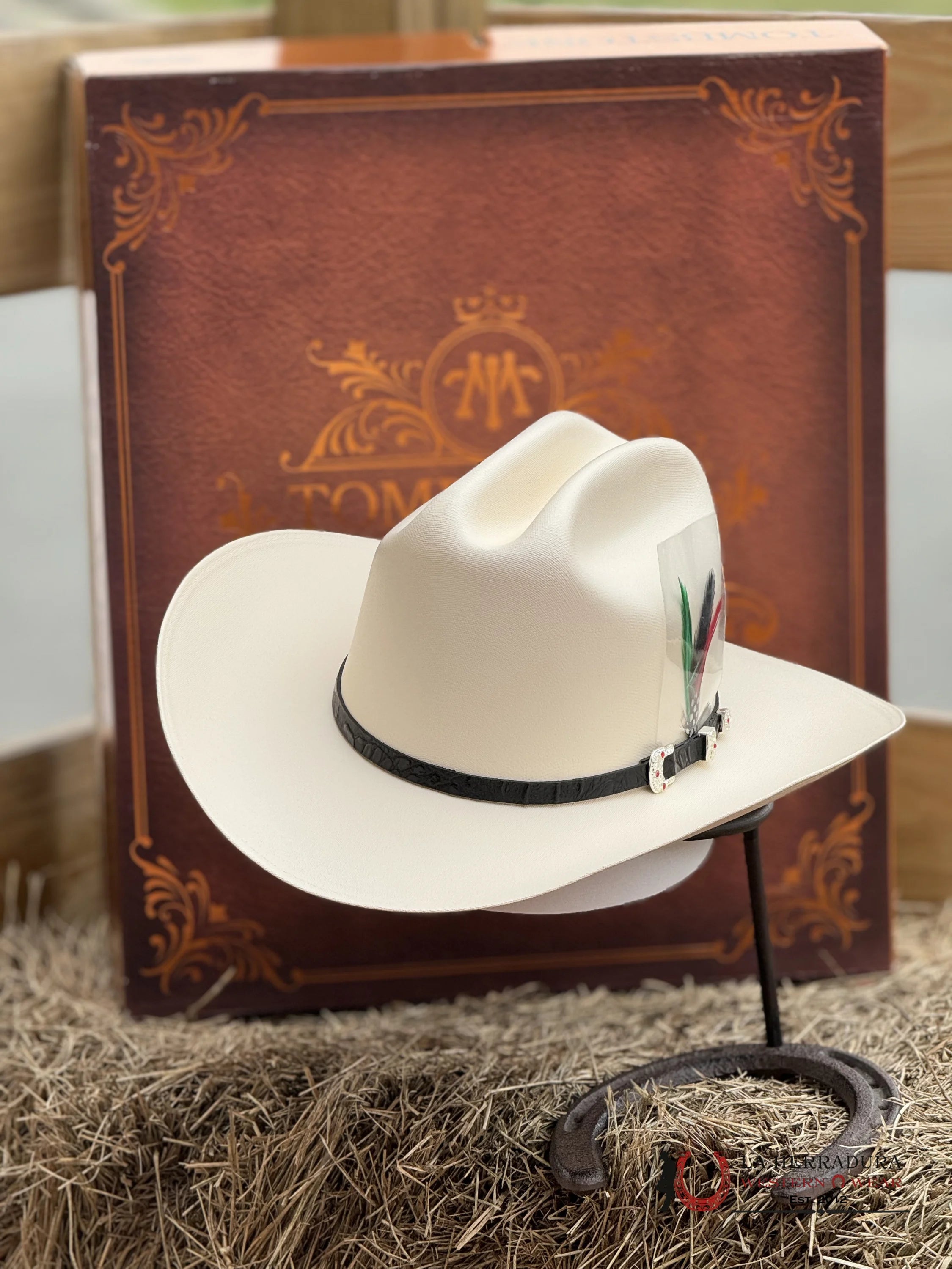 Sombrero Tombstone 5000X Copa Chica Chaparral Regular Natural 3 1/2 Ala Tejana