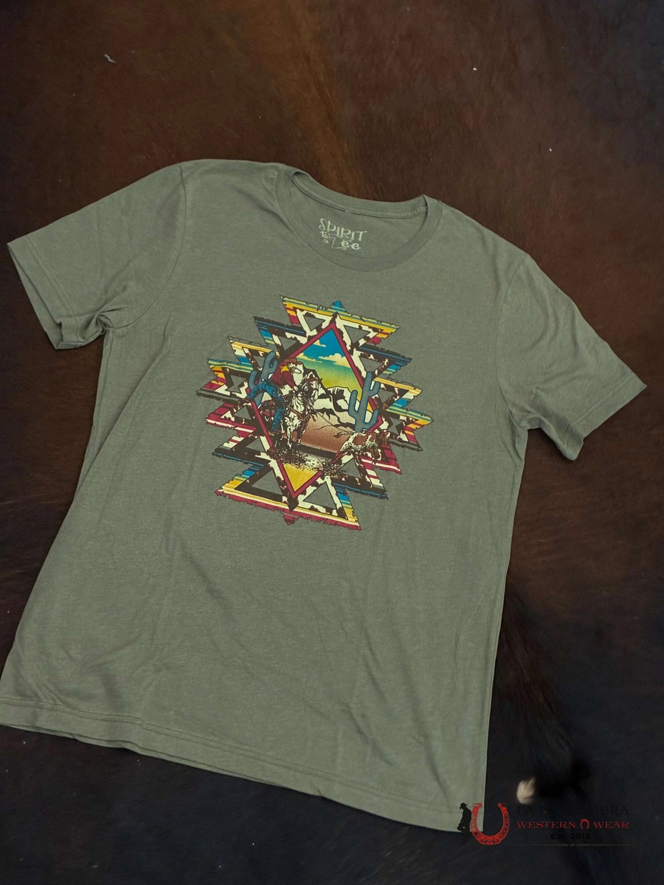 SPIRIT TO A TEE-ROPER AZTEC TEE ROPA HOMBRES