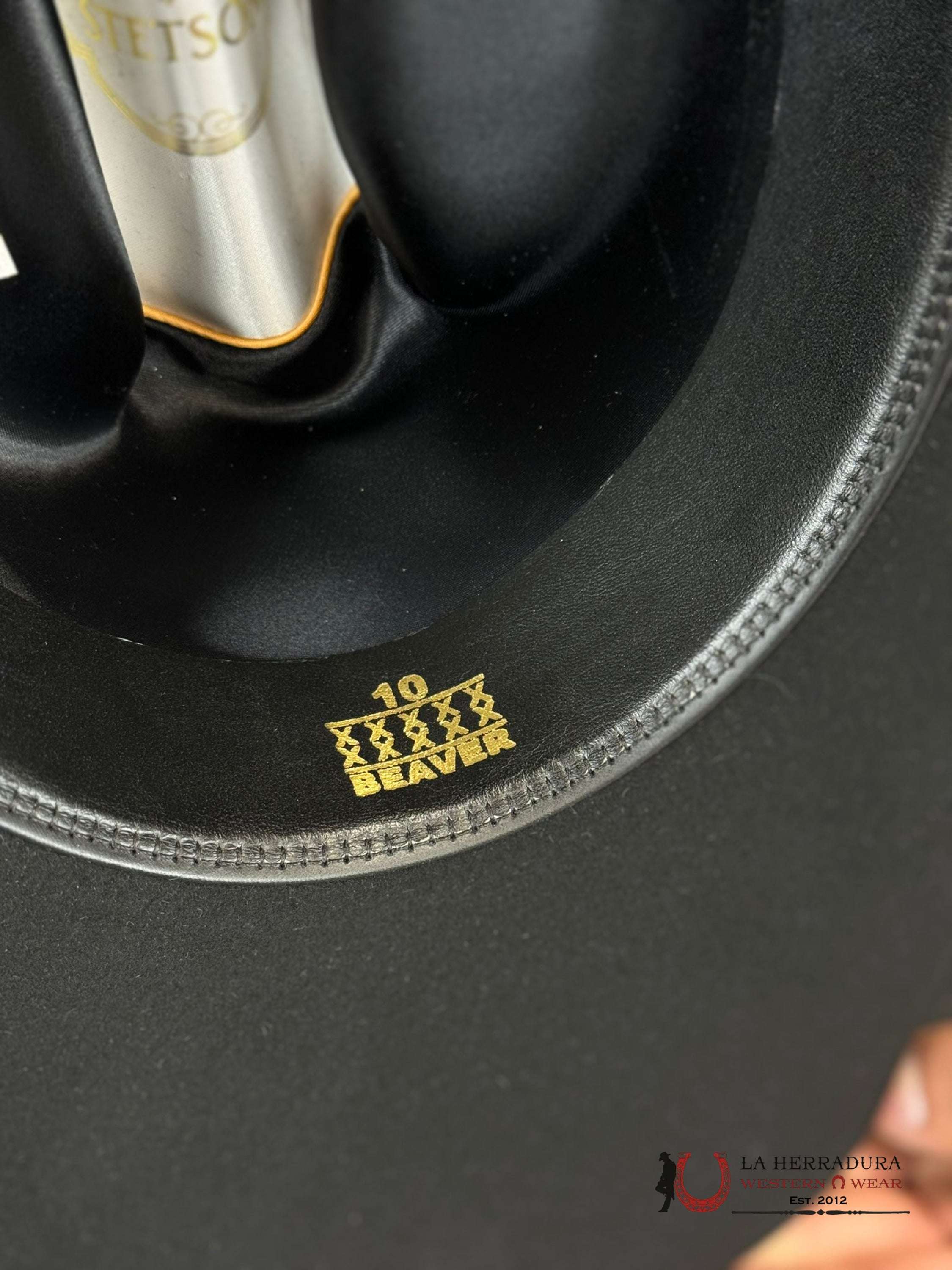Stetson 10X Shasta Black Tejana