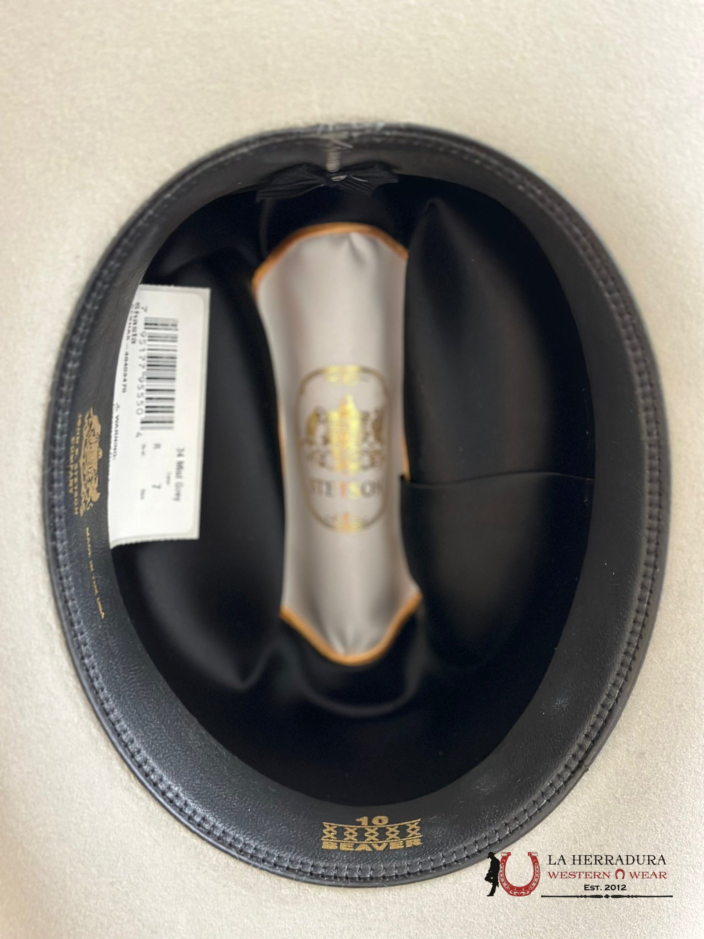 Stetson Cowboy Hat Shasta 10X Mist Grey Tejana