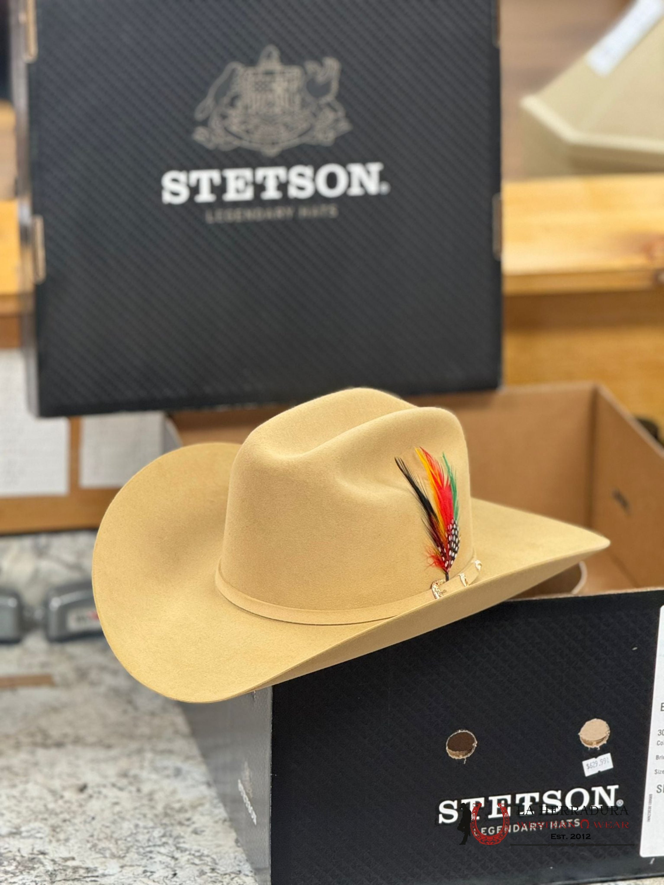 Stetson 30X El Patron Butterscotch Tejana