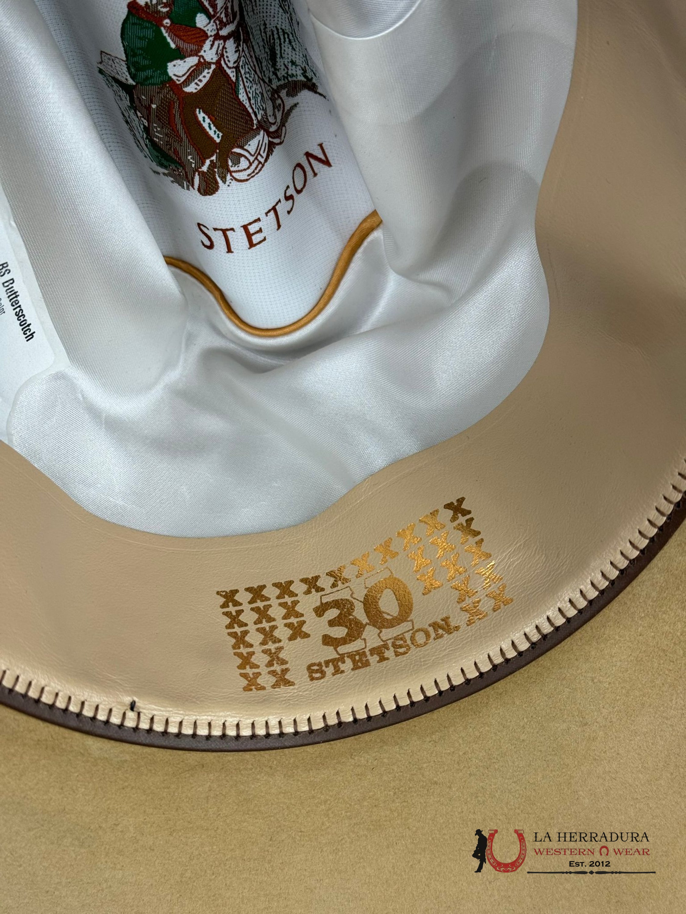 Stetson 30X El Patron Butterscotch Tejana