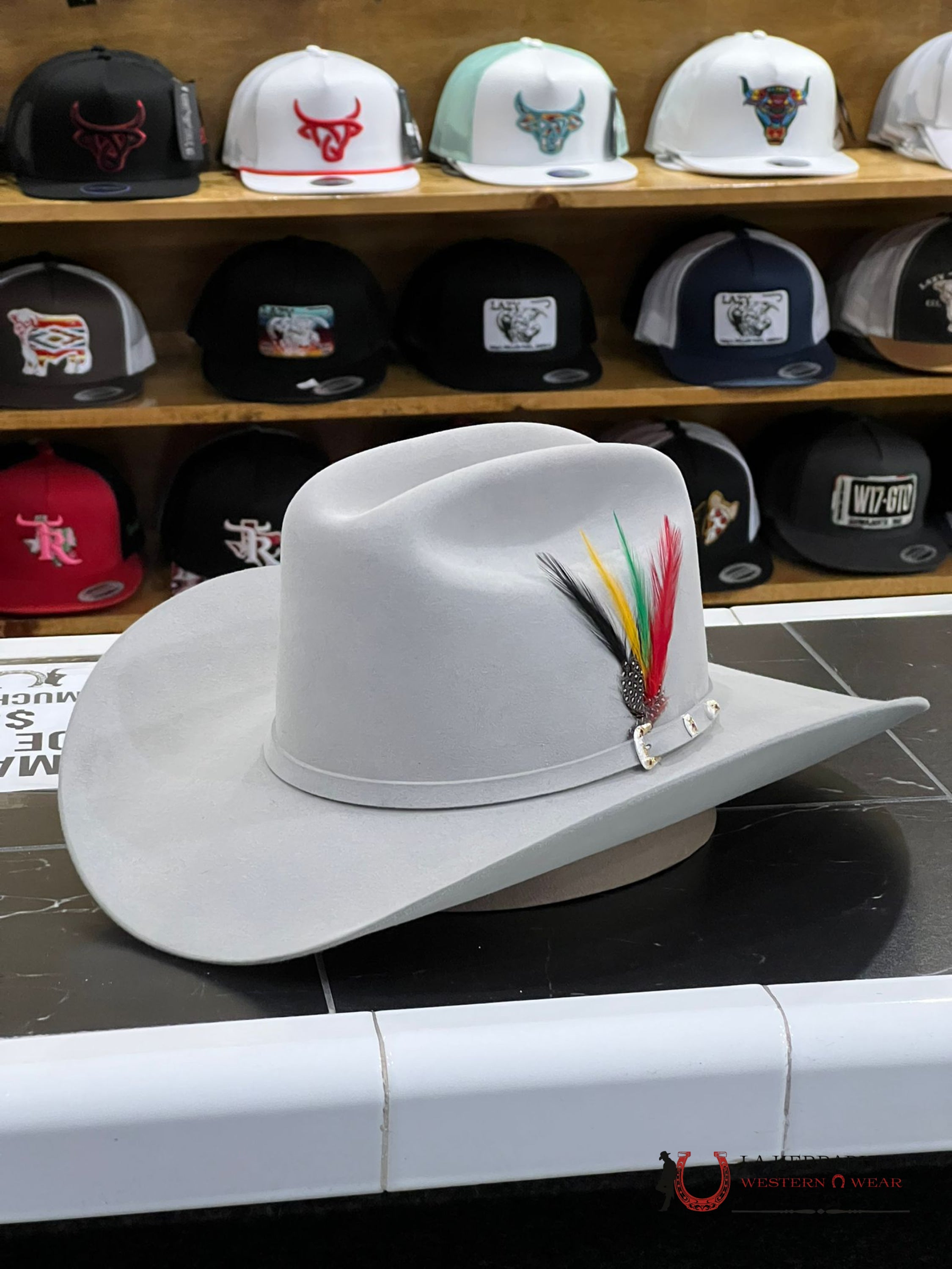 Stetson Cowboy Hat El Patron 30X Mist Grey Tejana