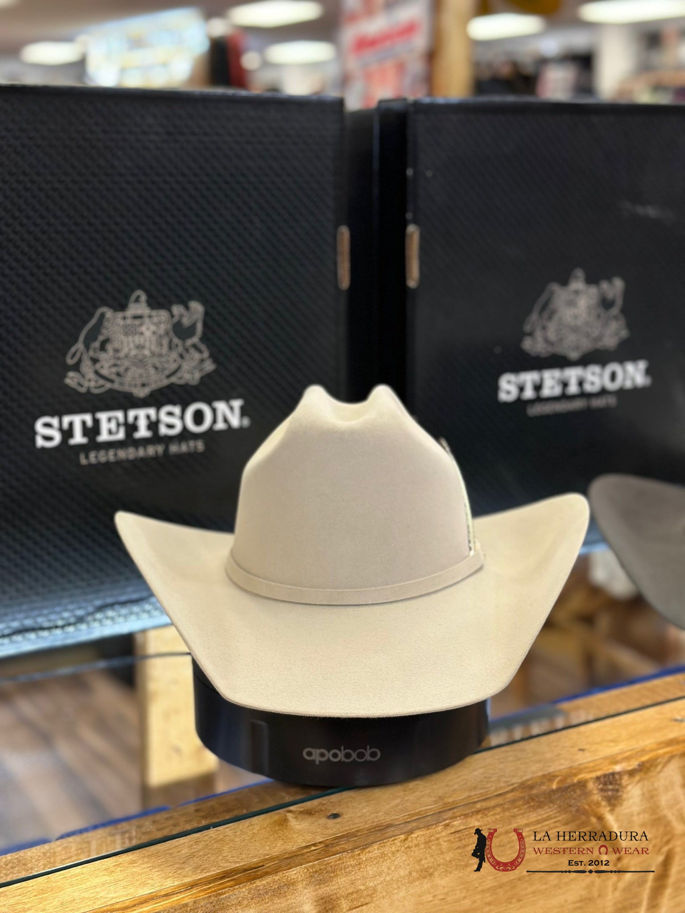 Stetson Cowboy Hat El Patron 30X Silver Belly Tejana