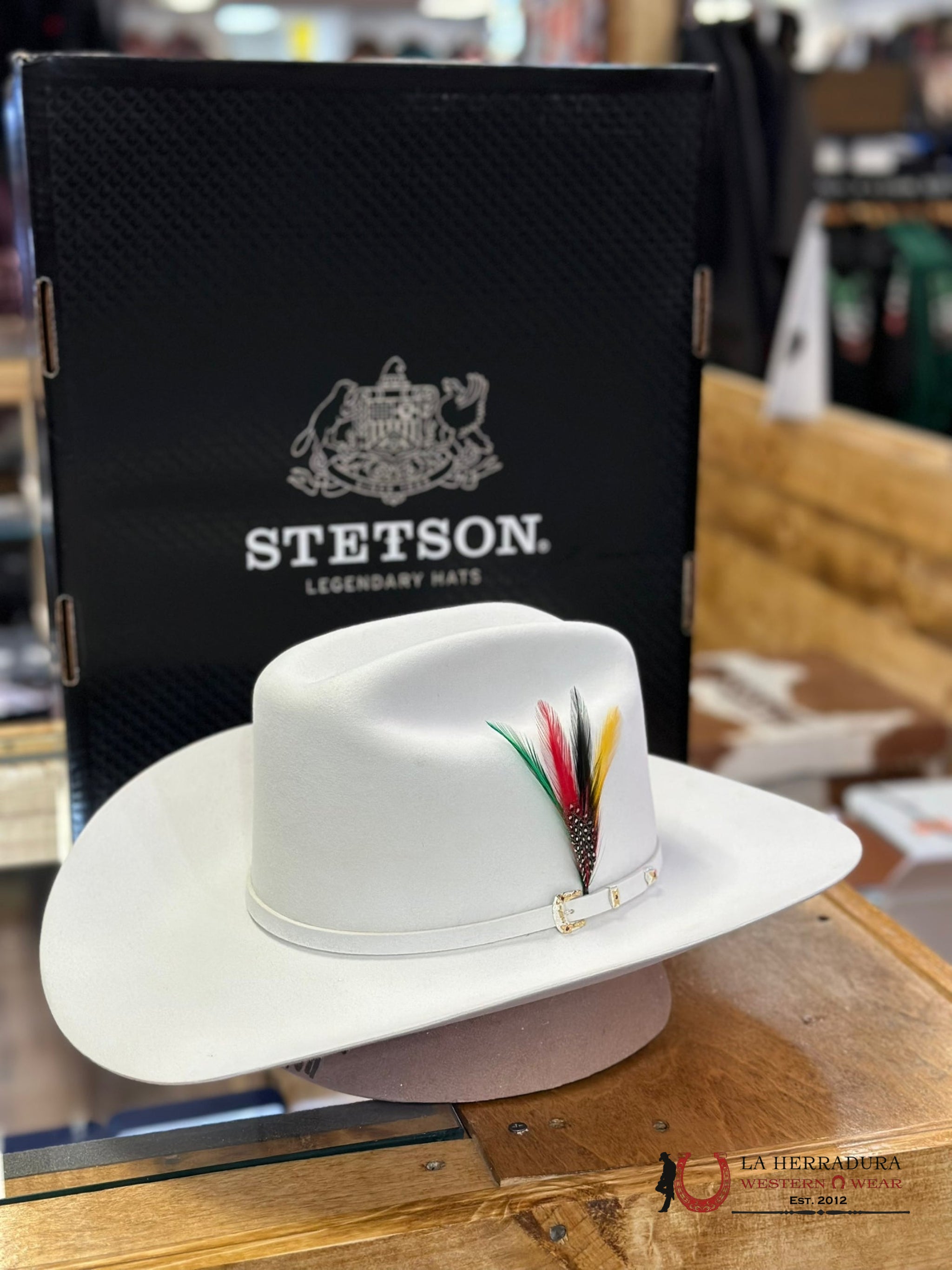 STETSON 30X WHITE/BLANCO EL PATRON