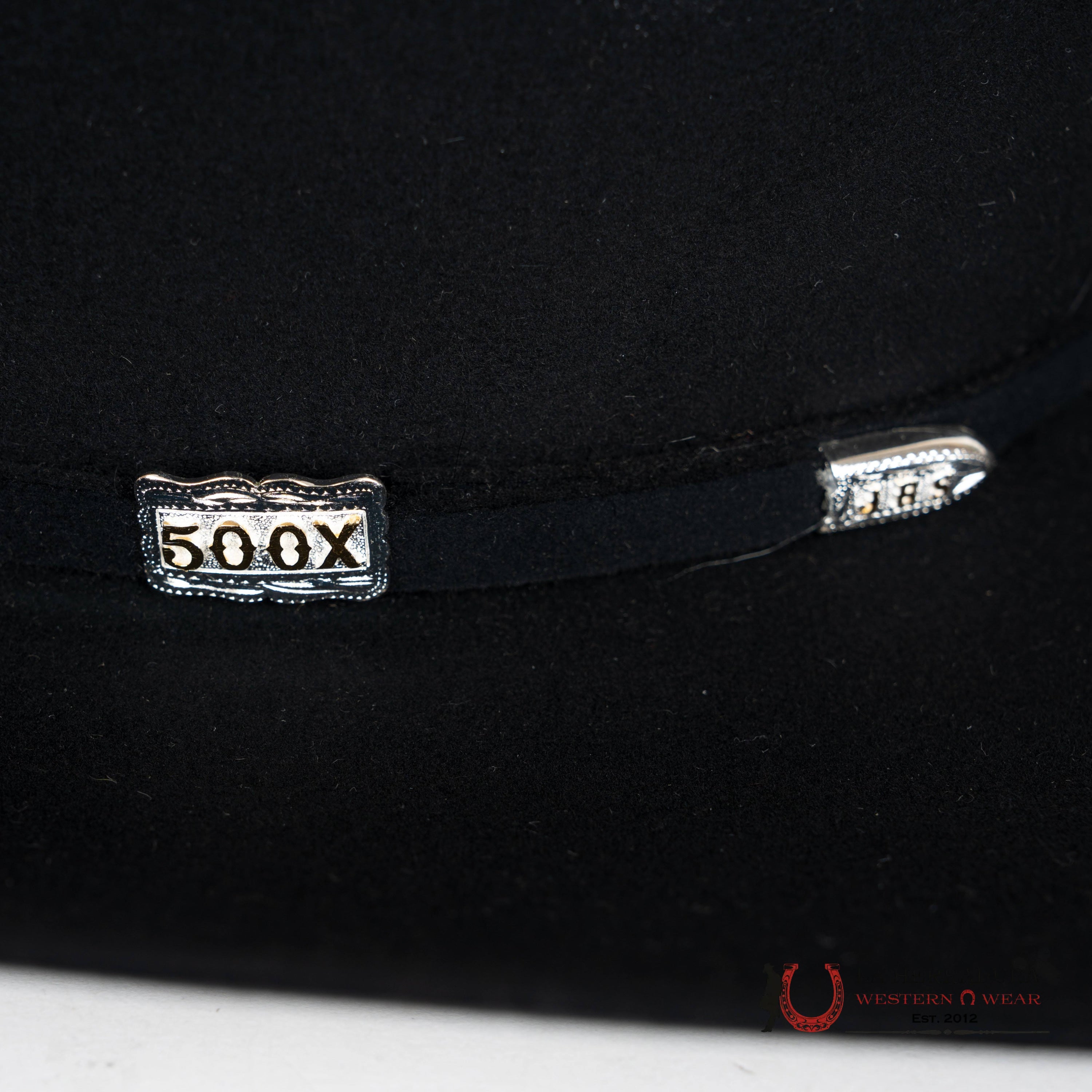 Stetson 500X Premier El Amo Felt Hat Black Tejana