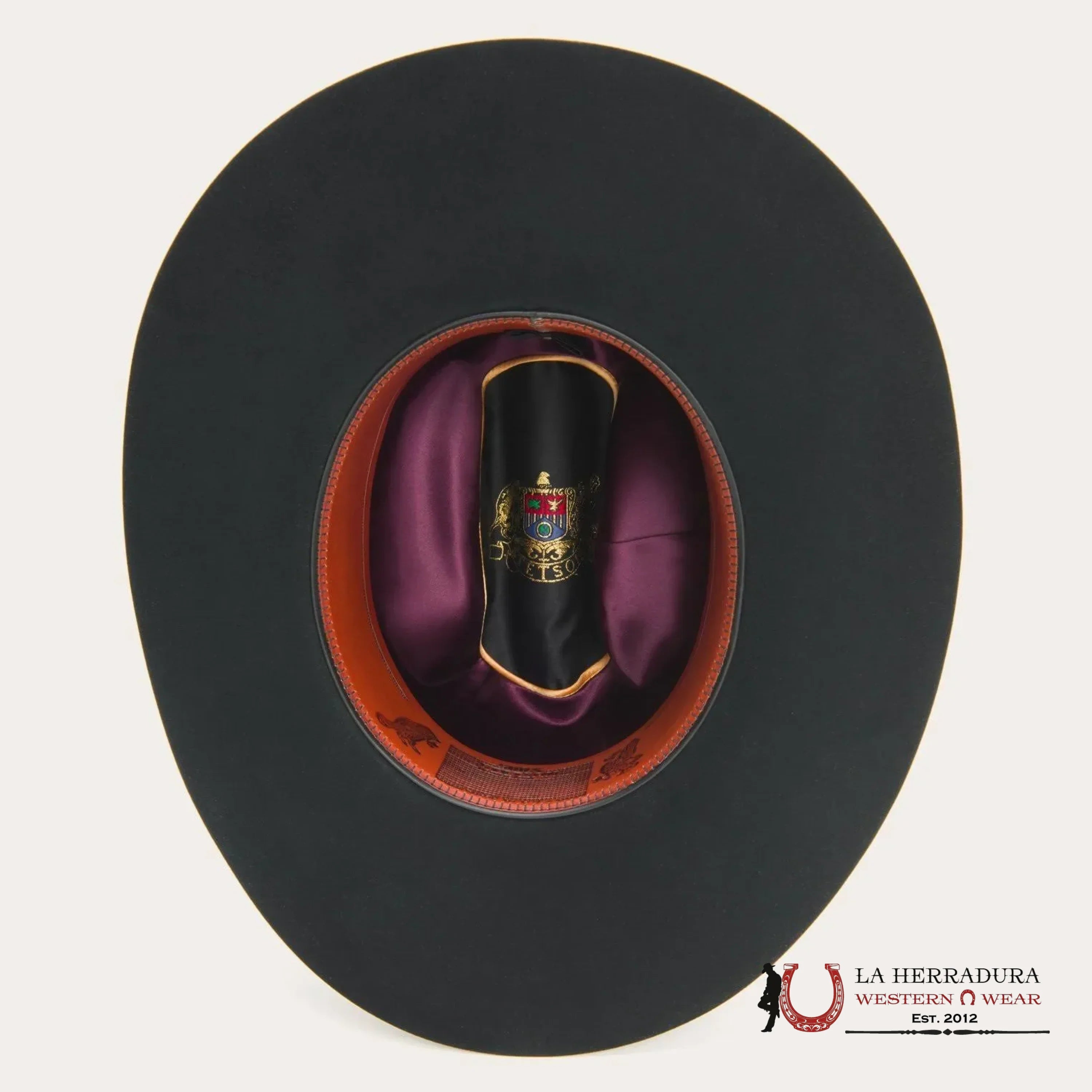 Stetson 500X Premier El Amo Felt Hat Black Tejana