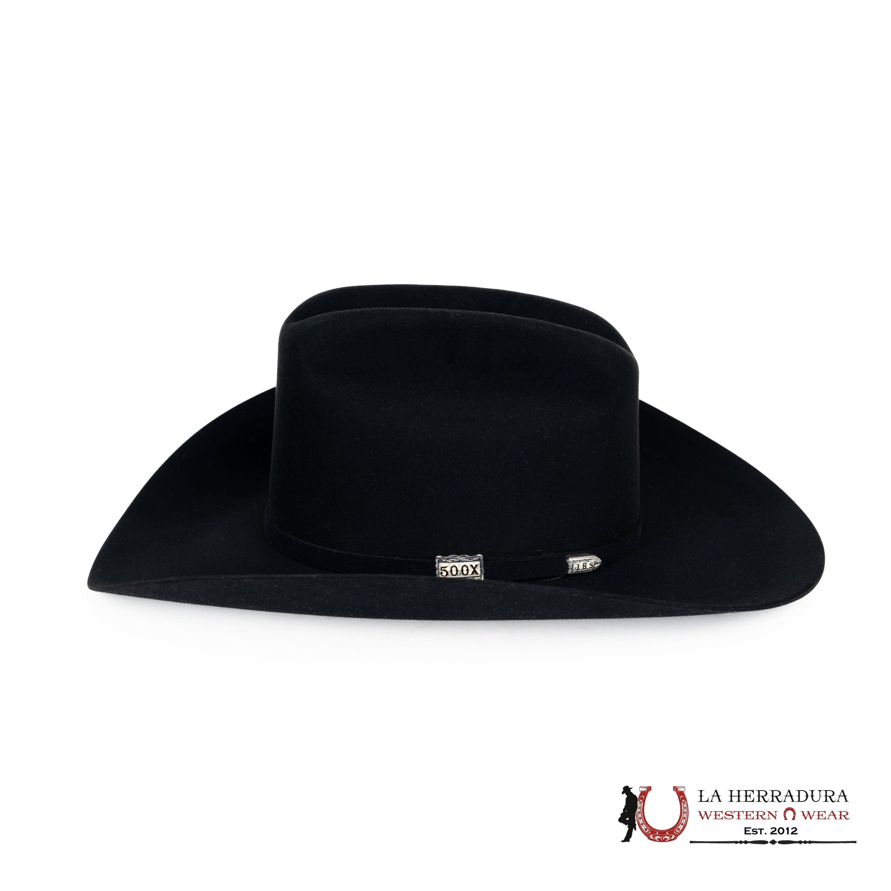 Stetson 500X Premier El Amo Felt Hat Black Tejana
