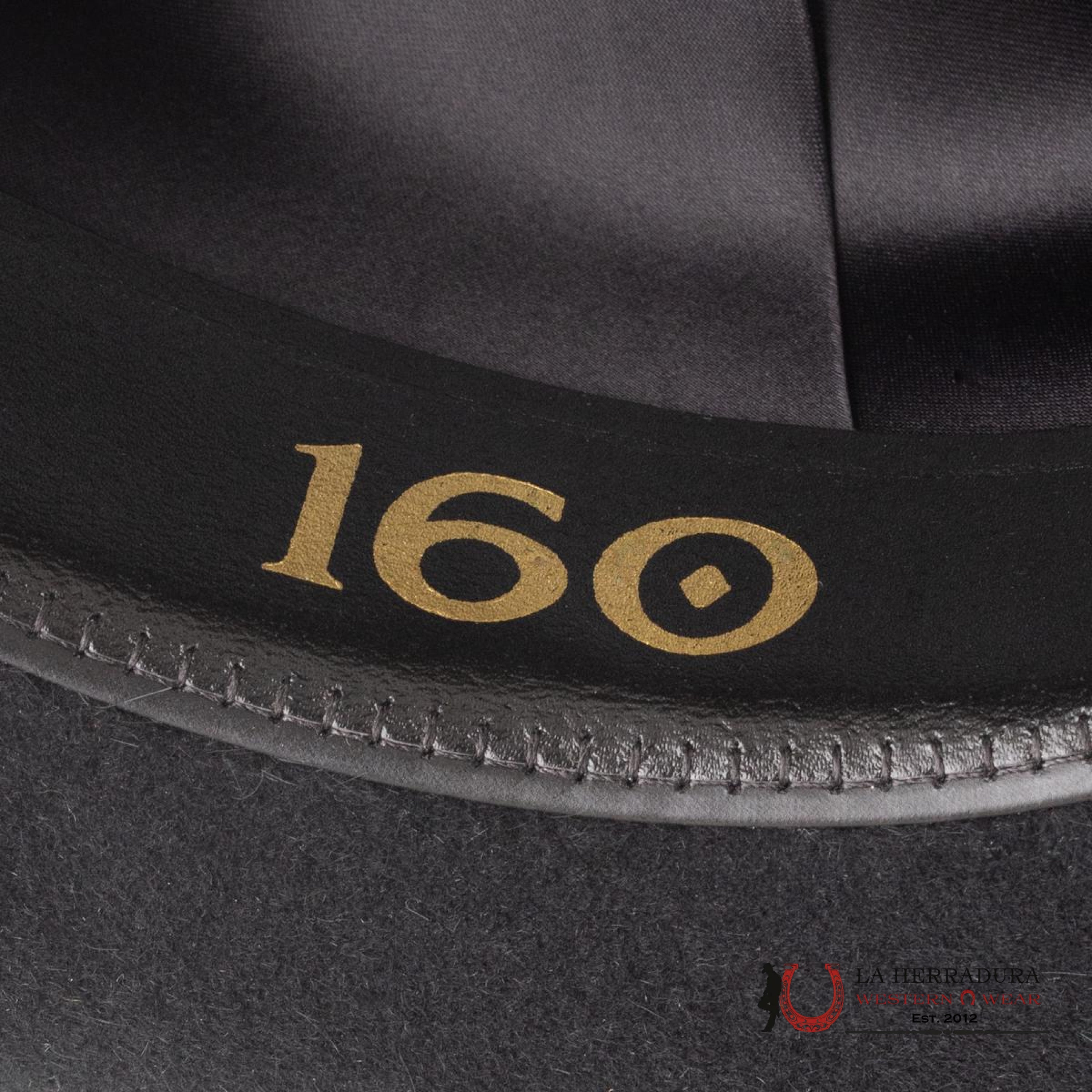 STETSON 6X BLACK COPA ALTA EDICION ESPECIAL 160 ANNIVERSARIO TEJANA