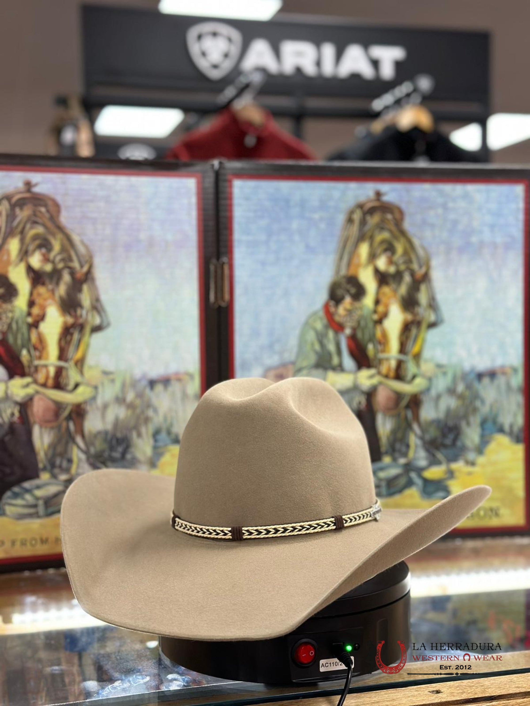 Stetson 6X Centennial 62 Fawn Tradicional Tejana