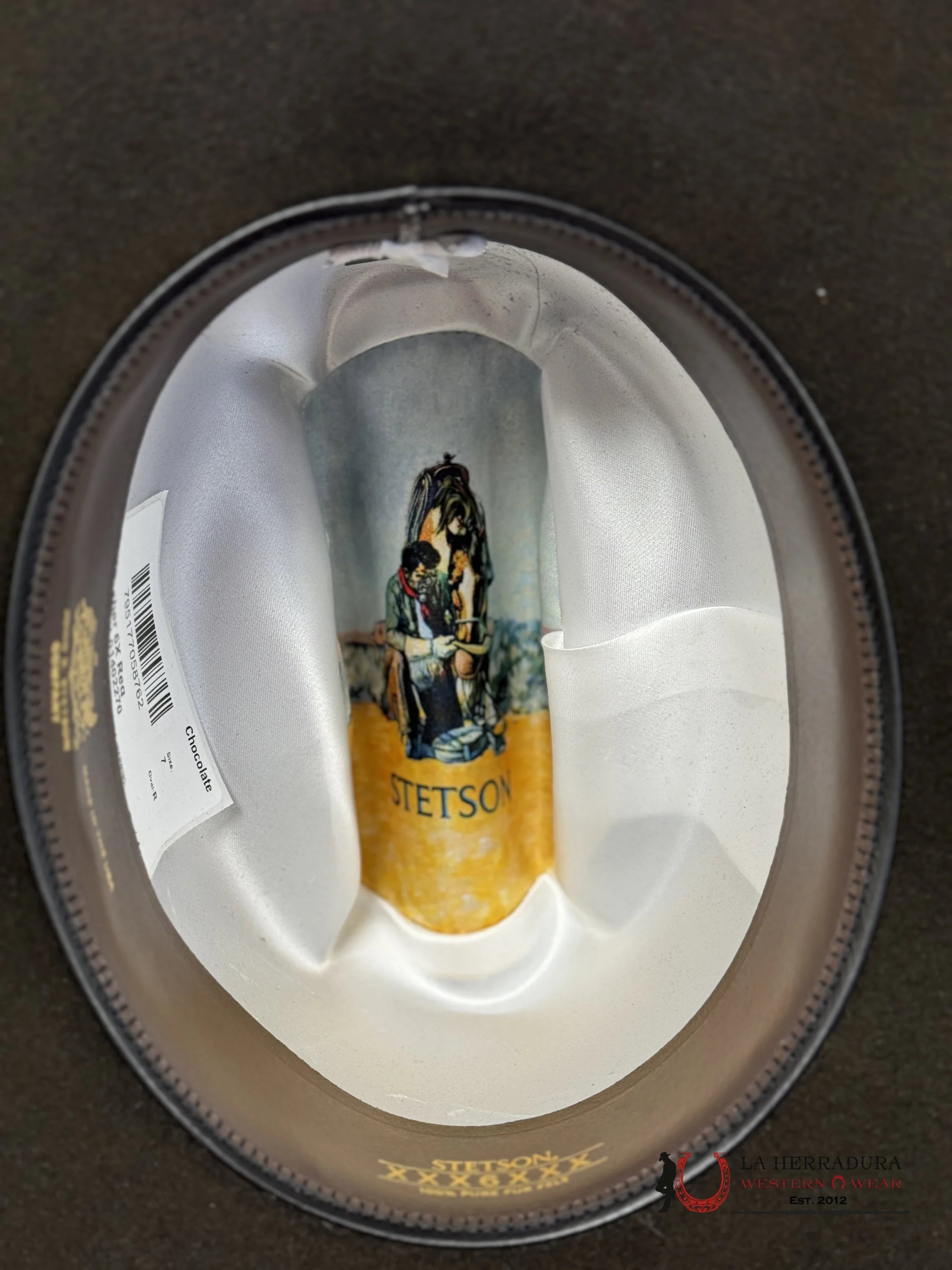 Stetson 6X Rancher Copa Alta Chocolate Tejana