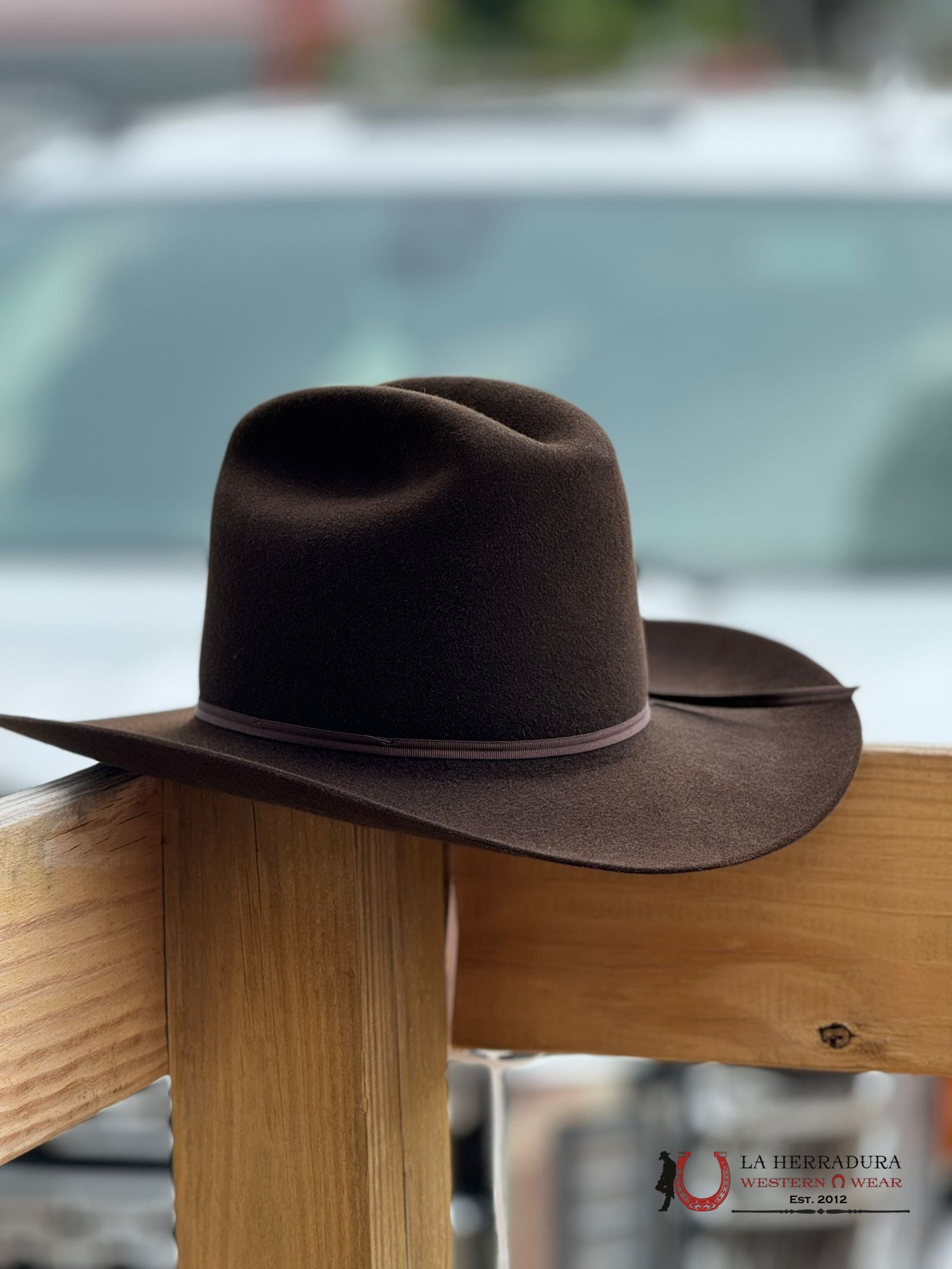 Stetson 6X Rancher Copa Alta Chocolate Tejana