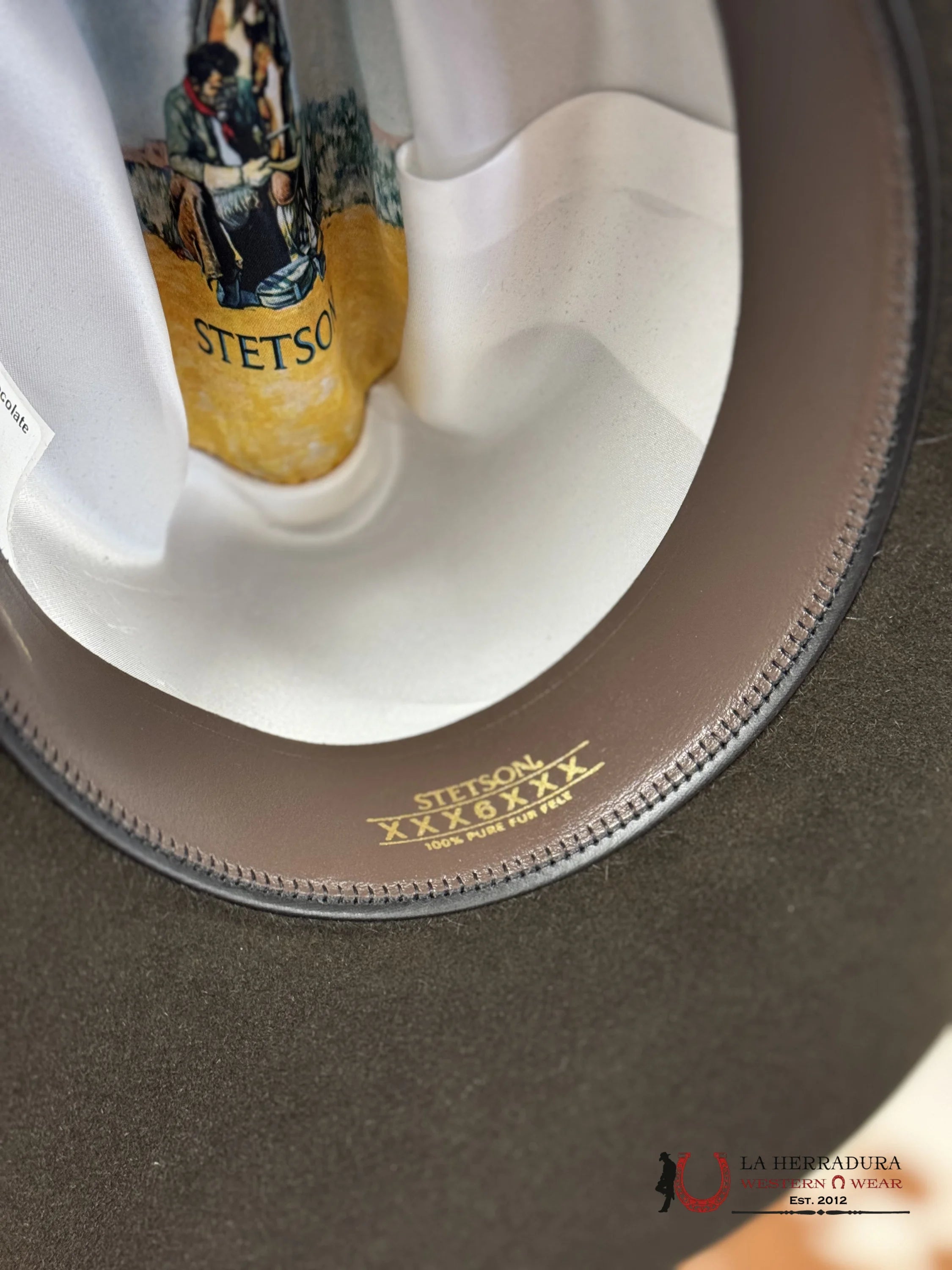Stetson 6X Rancher Copa Alta Chocolate Tejana