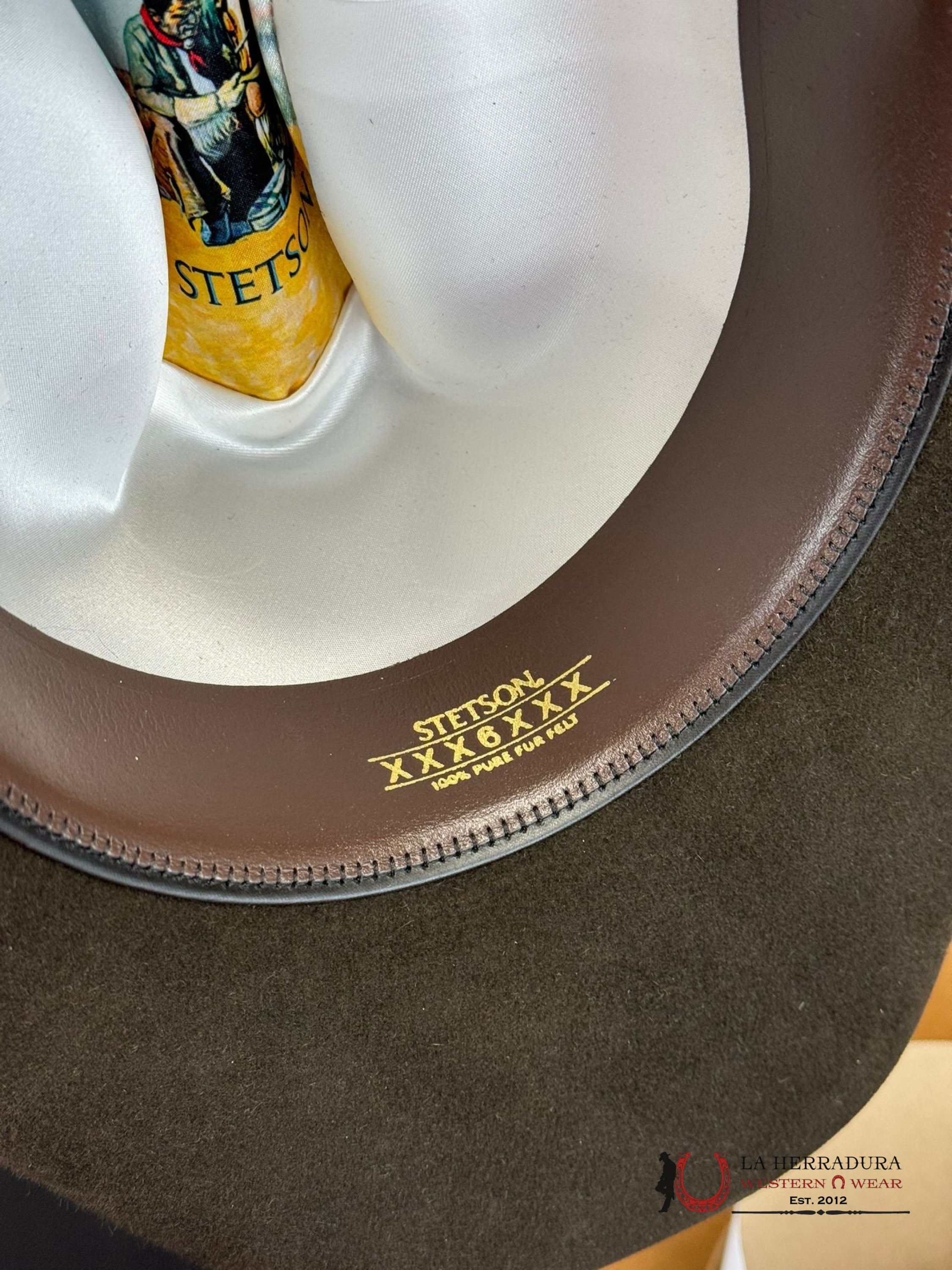 Stetson Skyline 6X Chocolate Tejana