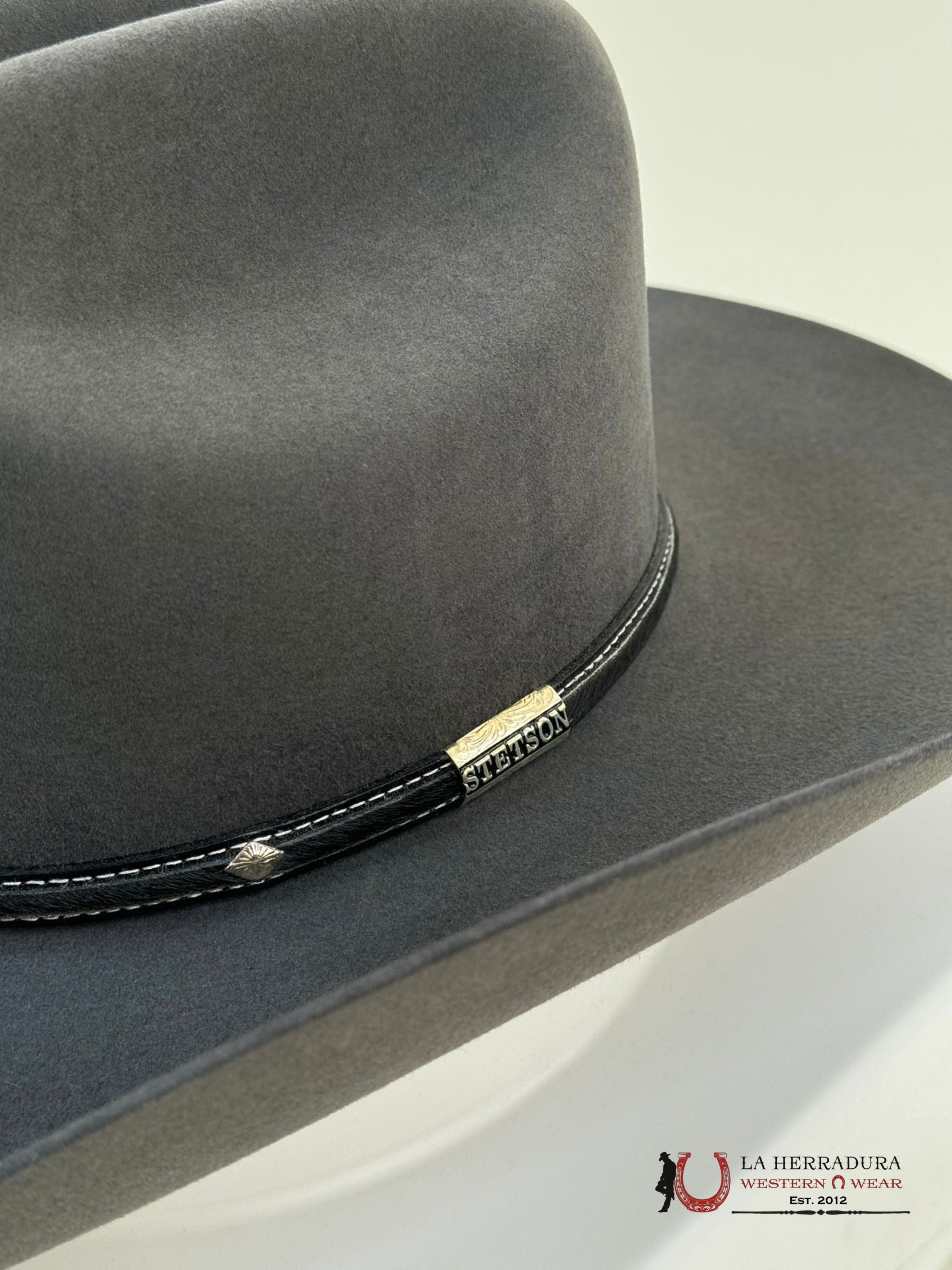 Stetson Angus 6X Granite Grey Tejana