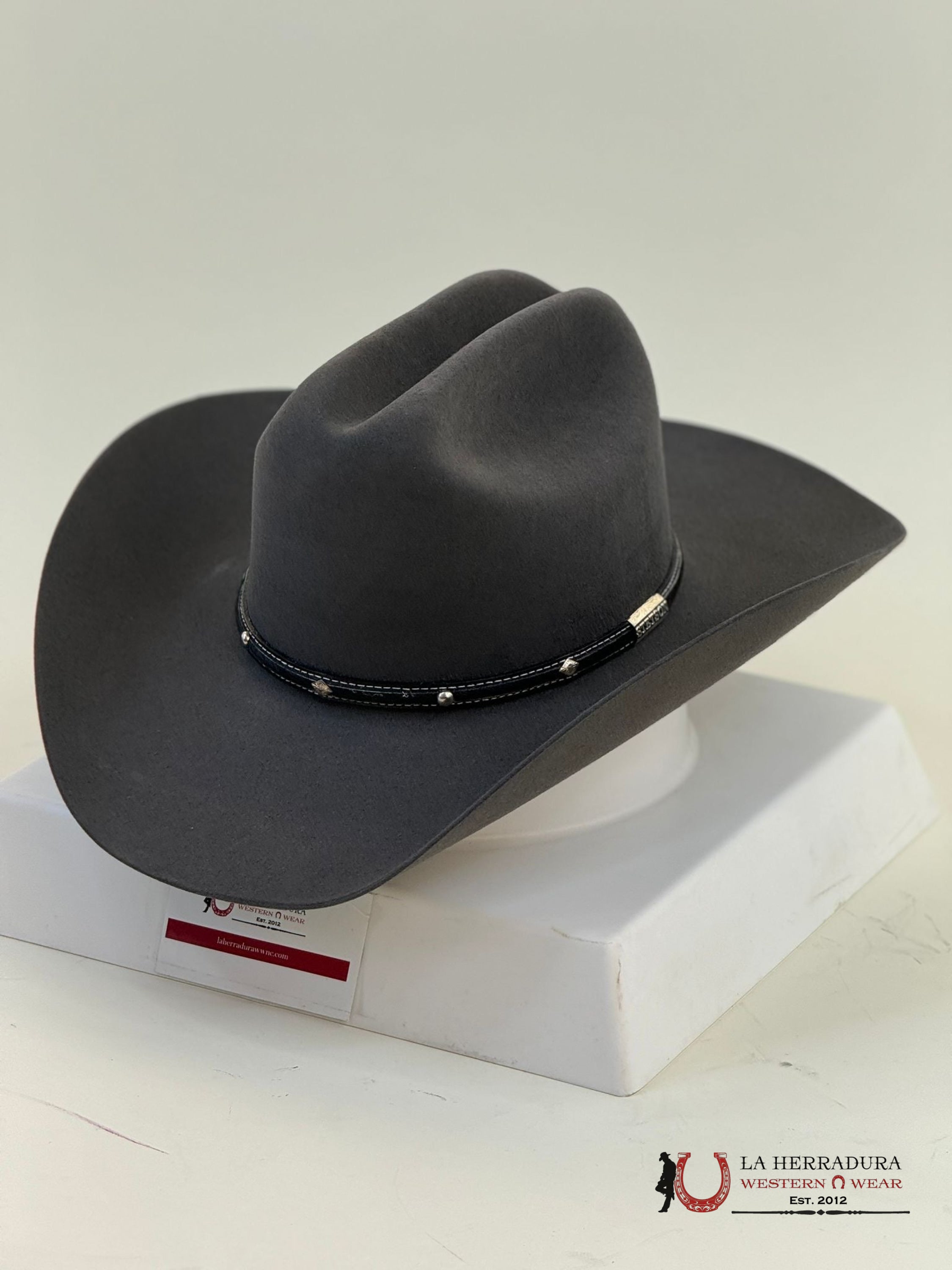 Stetson Angus 6X Granite Grey Tejana