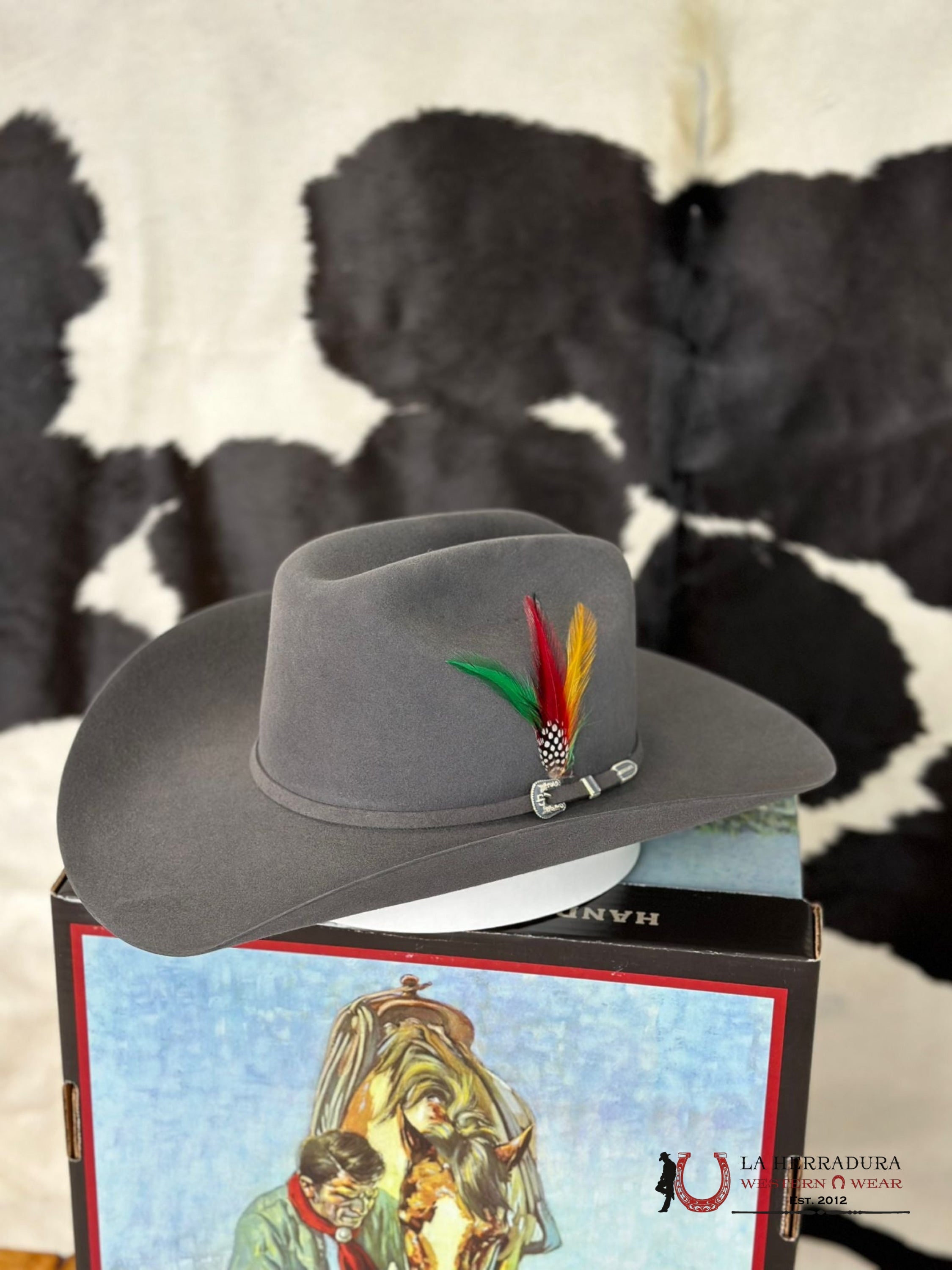 Stetson Skyline 6X Granite Grey Tejana