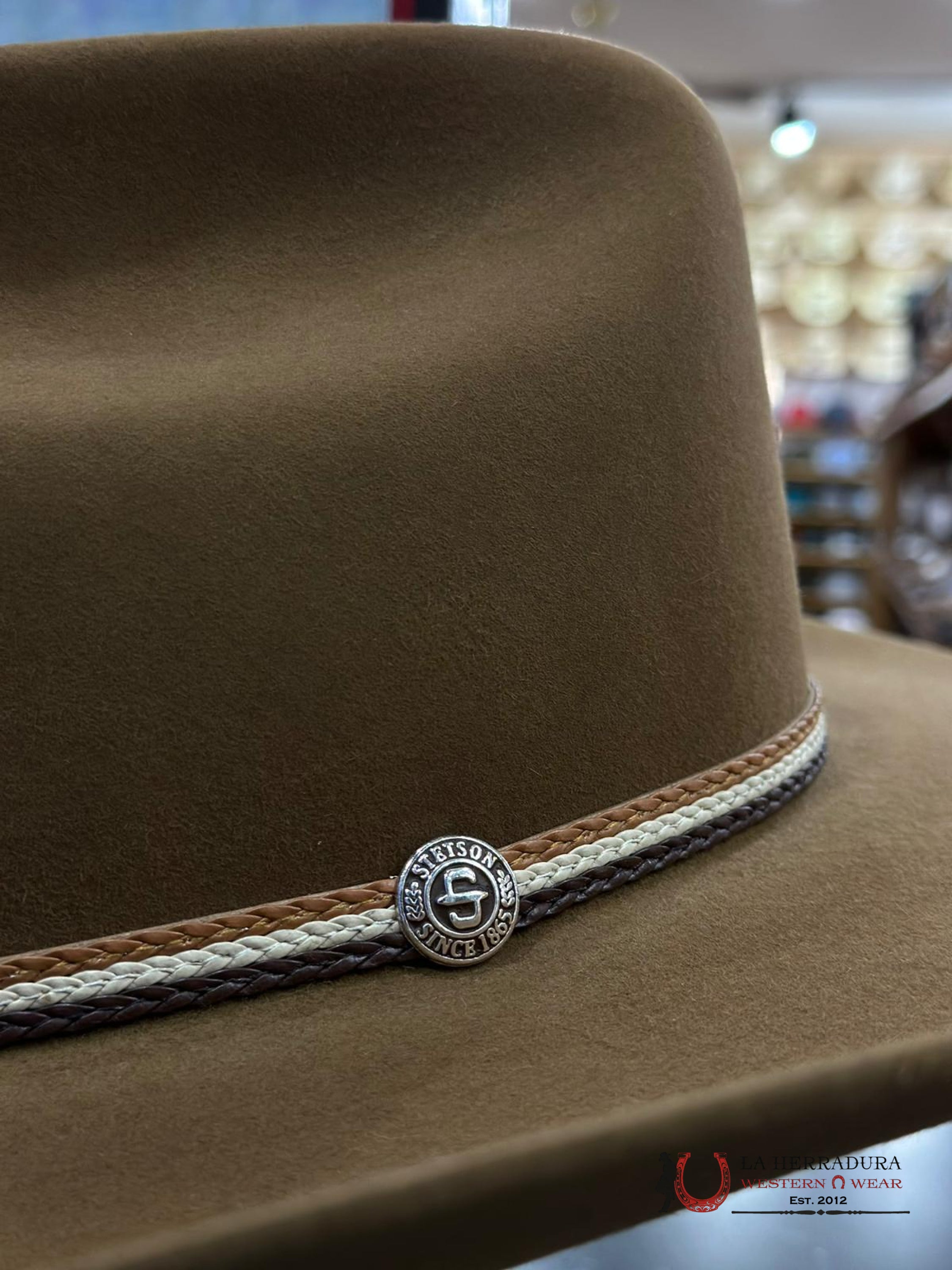 Stetson Hobbs 6X Chestnut Tejana