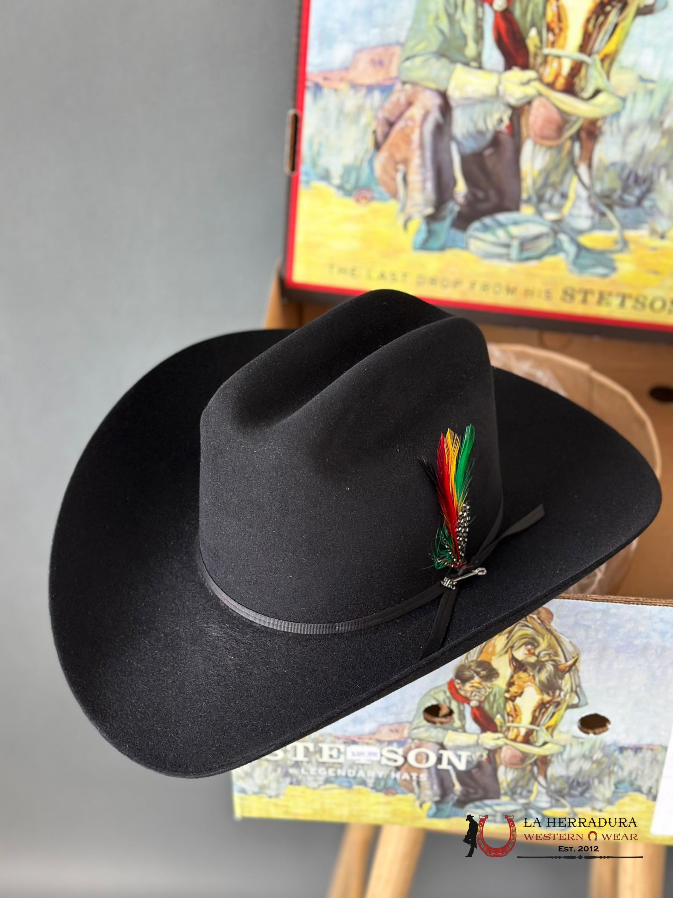 Stetson Rancher 6X Negro Tejana