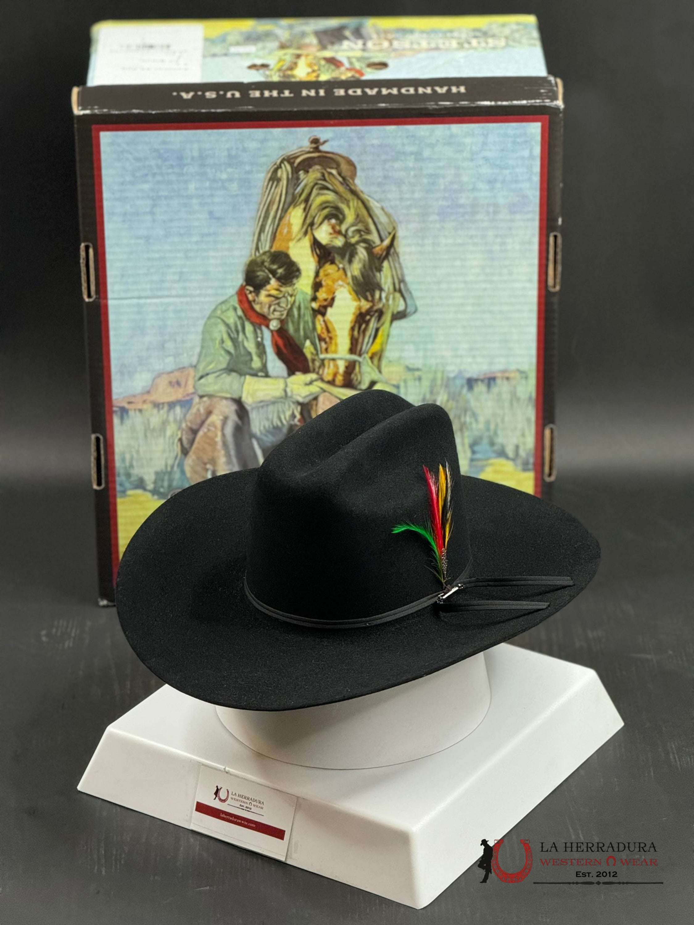 Stetson Rancher 6X Negro Tejana