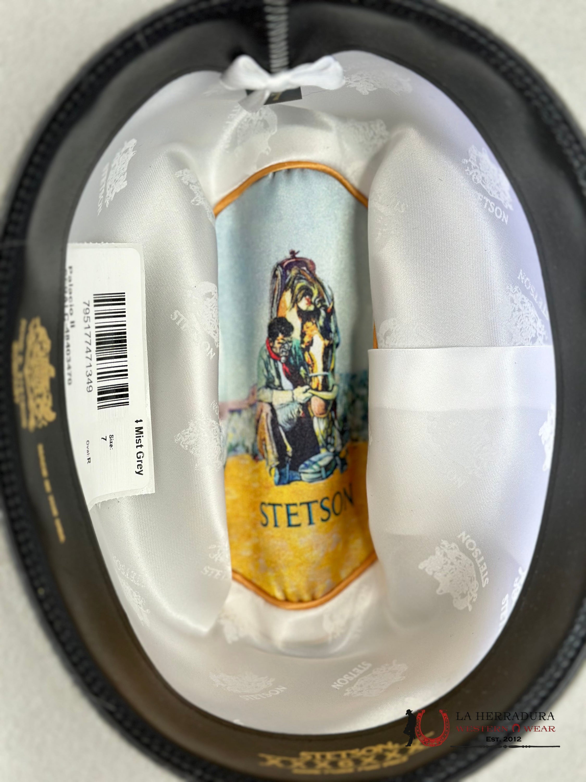 Stetson 6X Palacio Ii Mist Grey Tejana