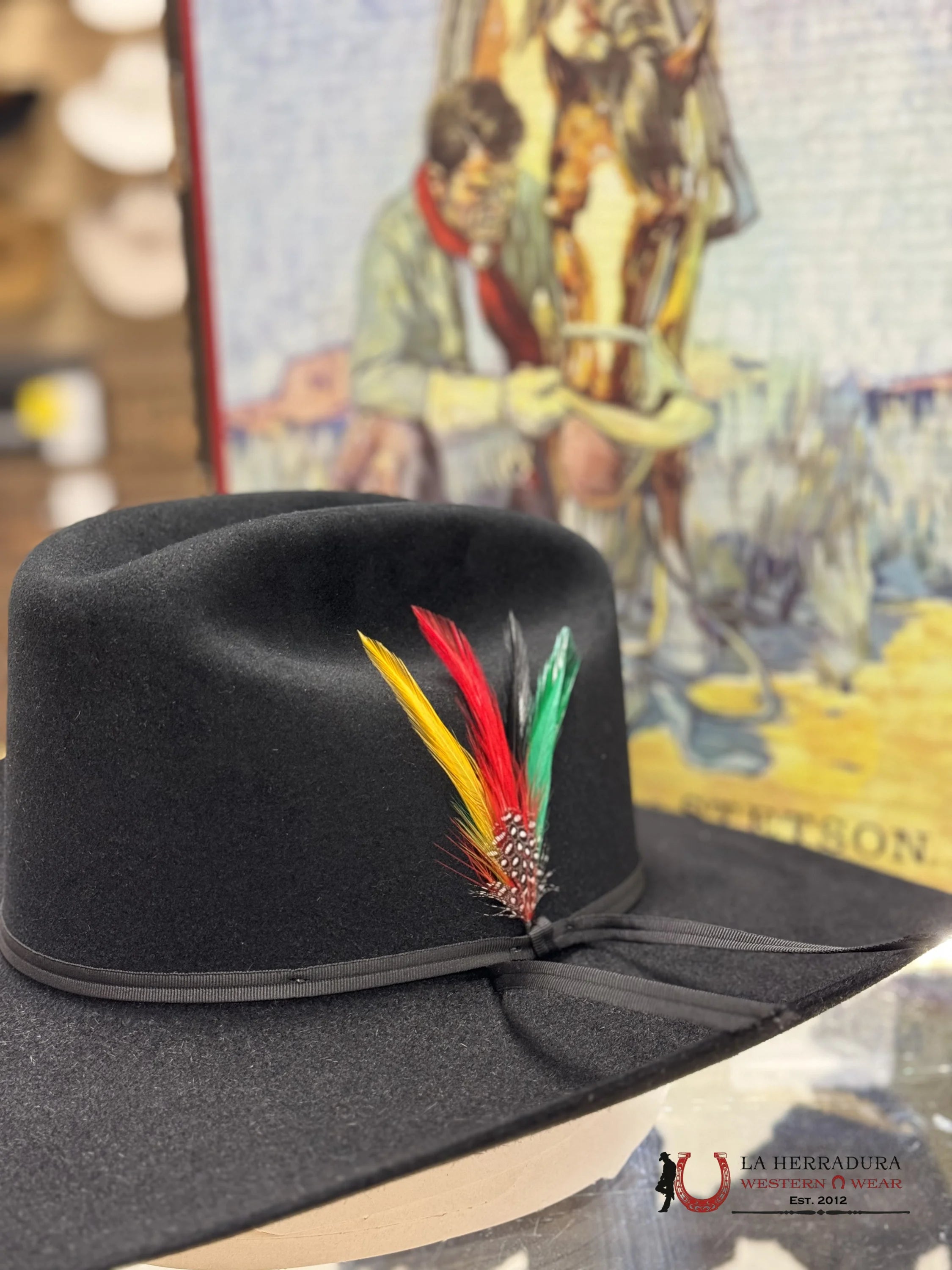 Stetson Spartan 6X Black Tejana