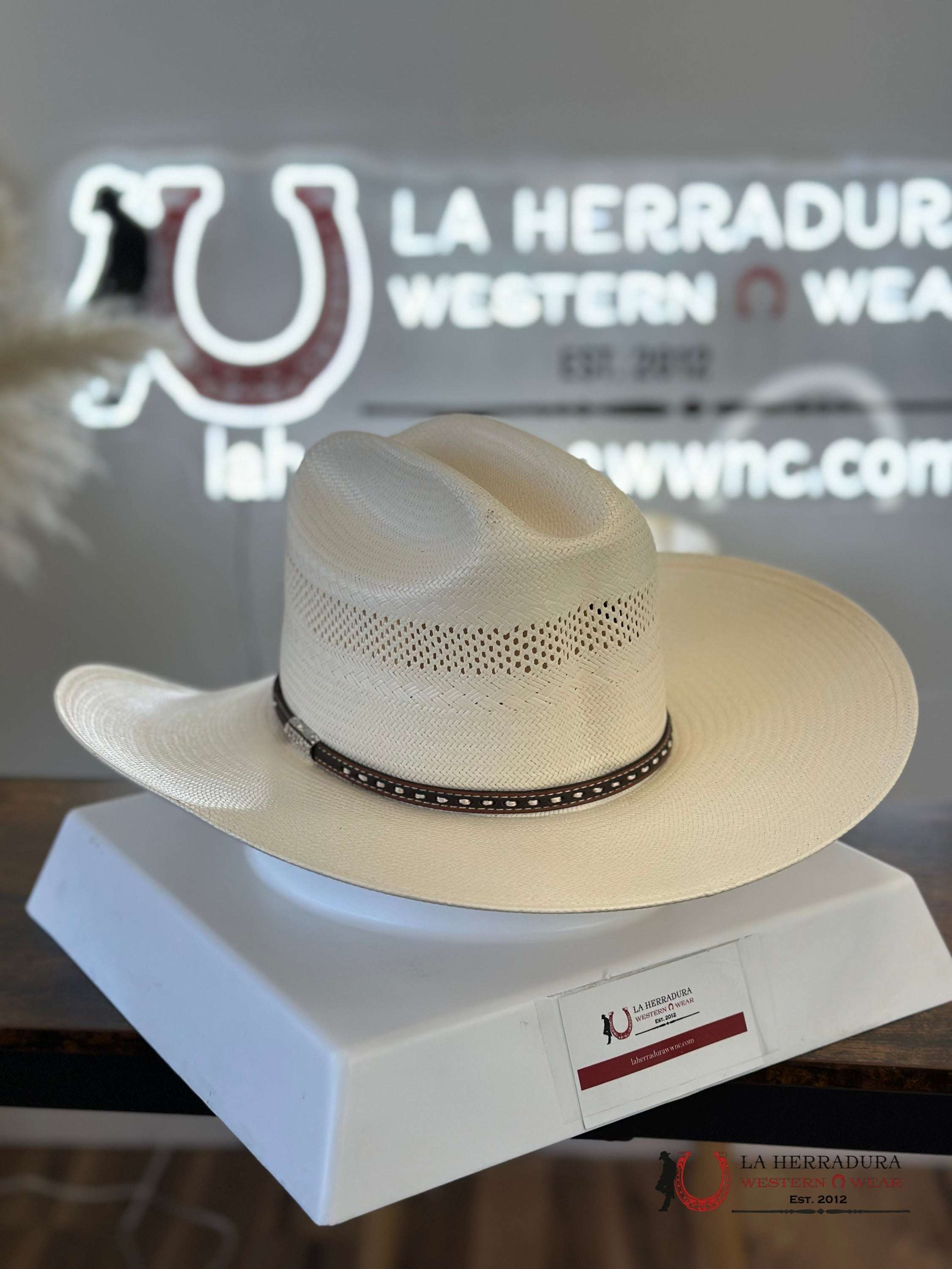 Stetson Crowley Natural 10X Straw Hat Tejana