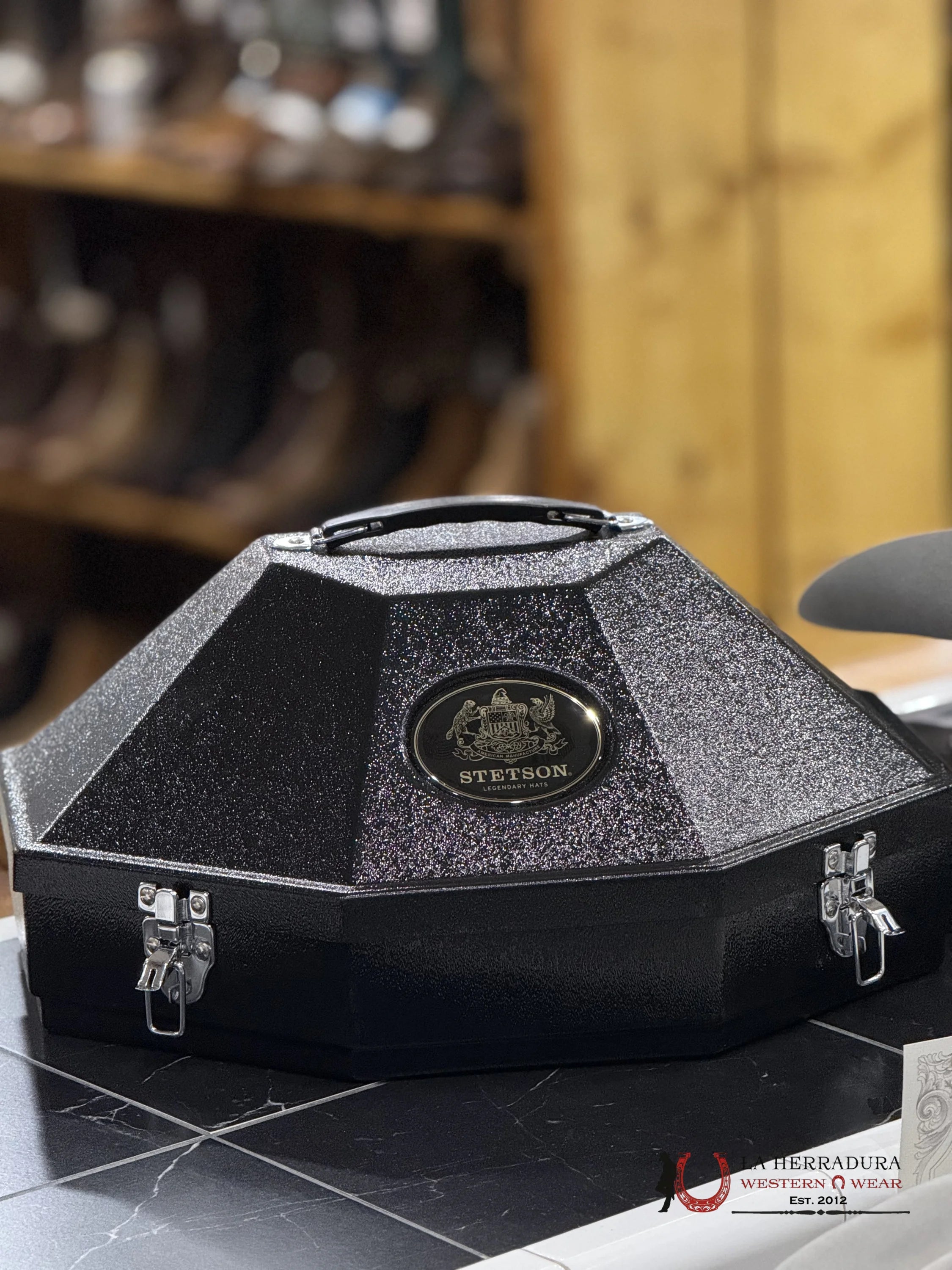 Stetson Cowboy Hat 100X El Presidente Mist Grey Copa Chica Tejana