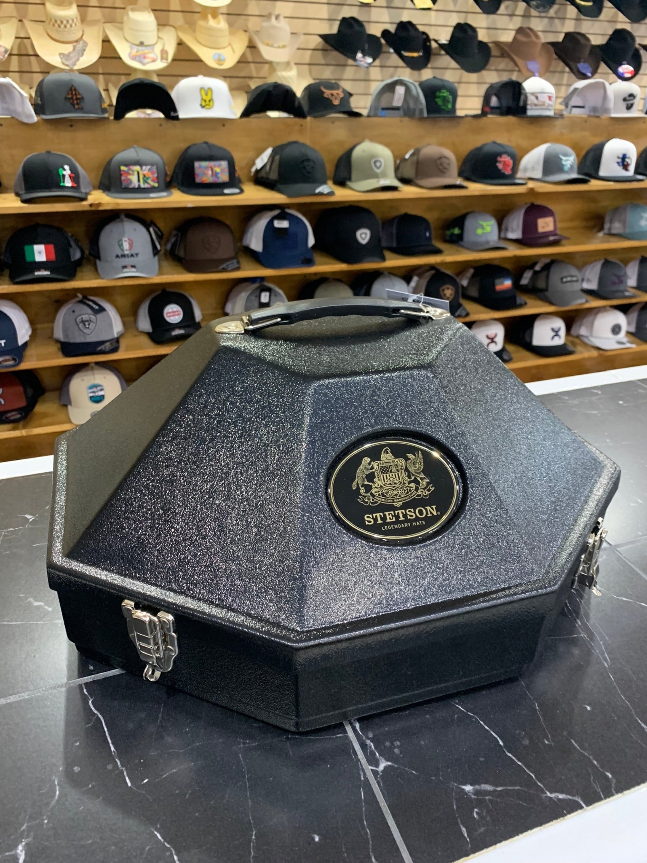 Stetson Cowboy Hat 100X El Presidente Silver Belly Copa Chica Tejana