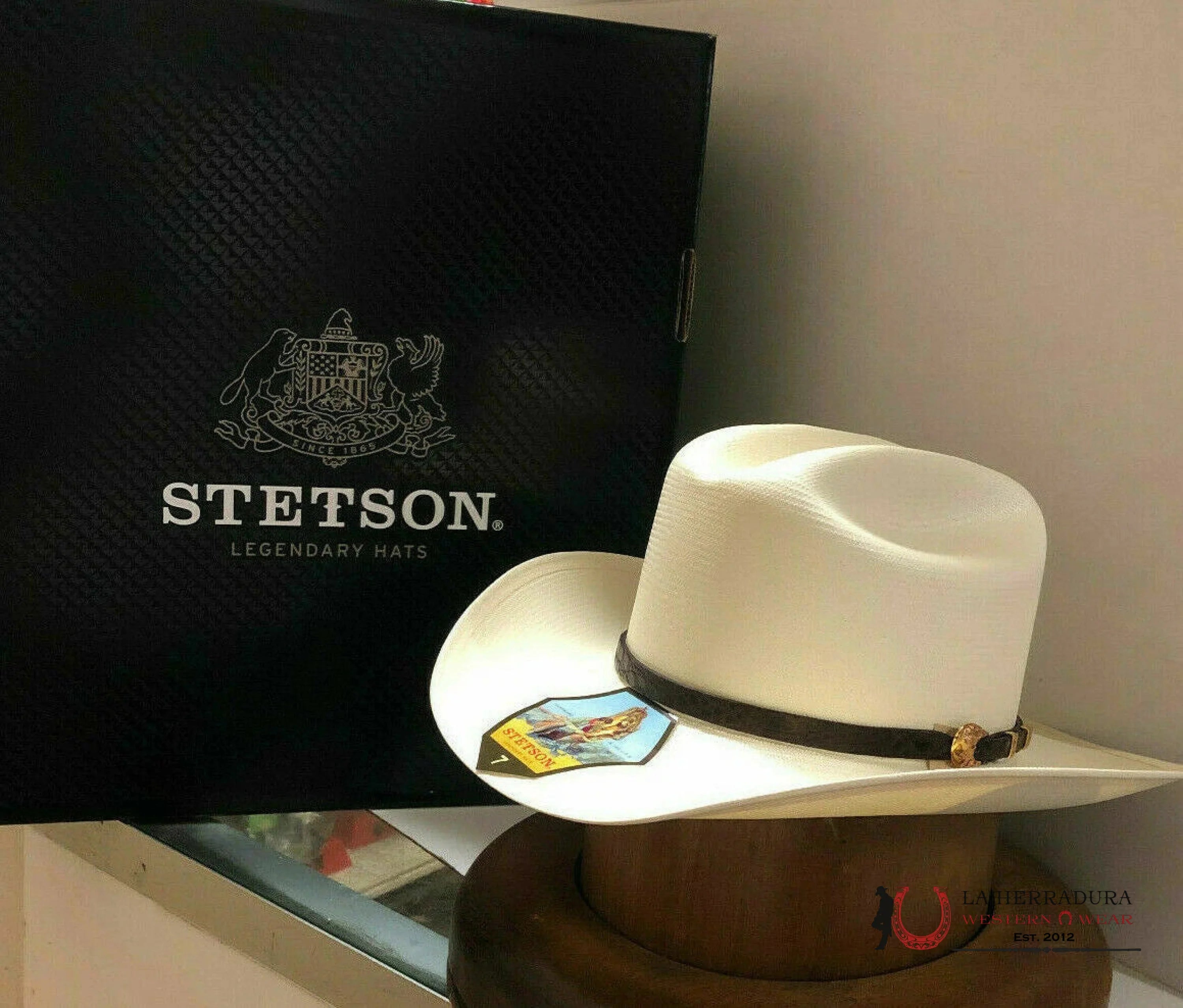 STETSON EVILLA DE ORO 3 1/2 Brim ROUND OVAL 1000X TEJANA