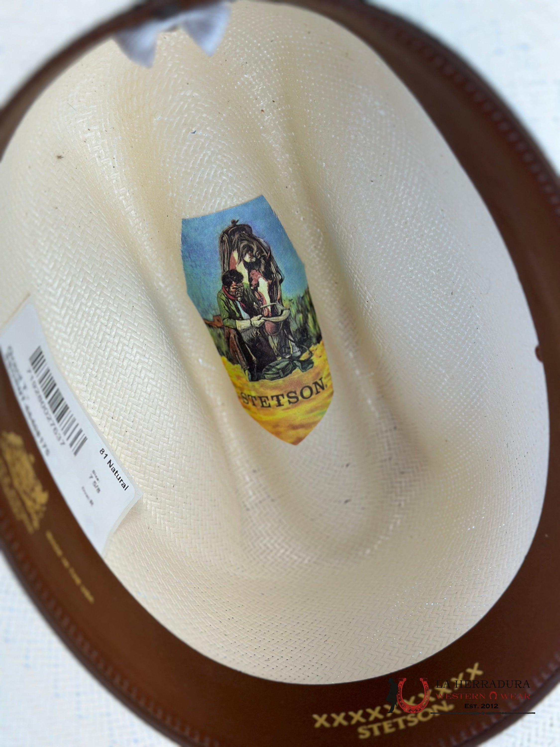 Stetson Grant T Natural 10X Straw Hat Tejana