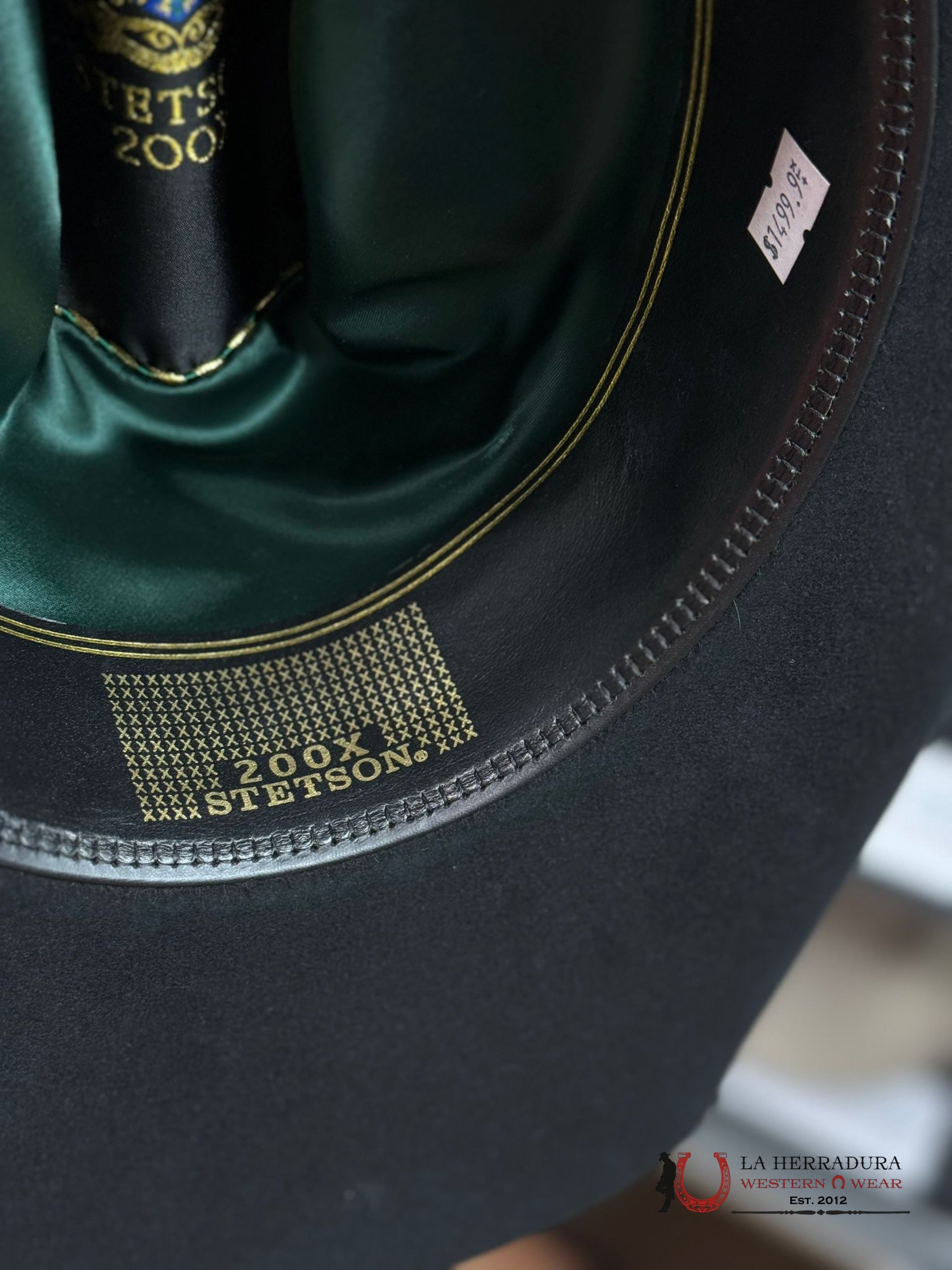 Stetson 200X La Corona Black Tejana