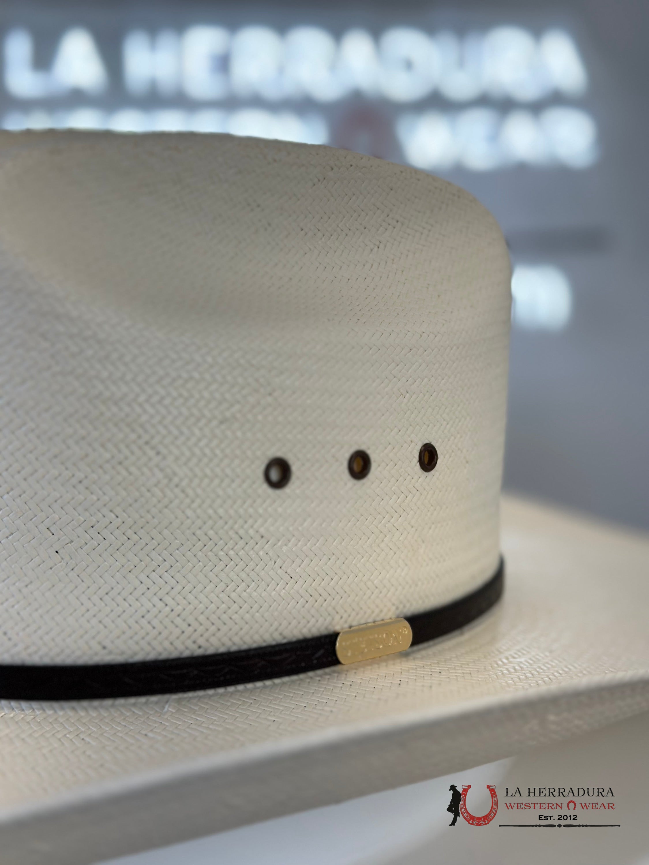 Stetson Maddock Natural 10X Straw Hat Tejana