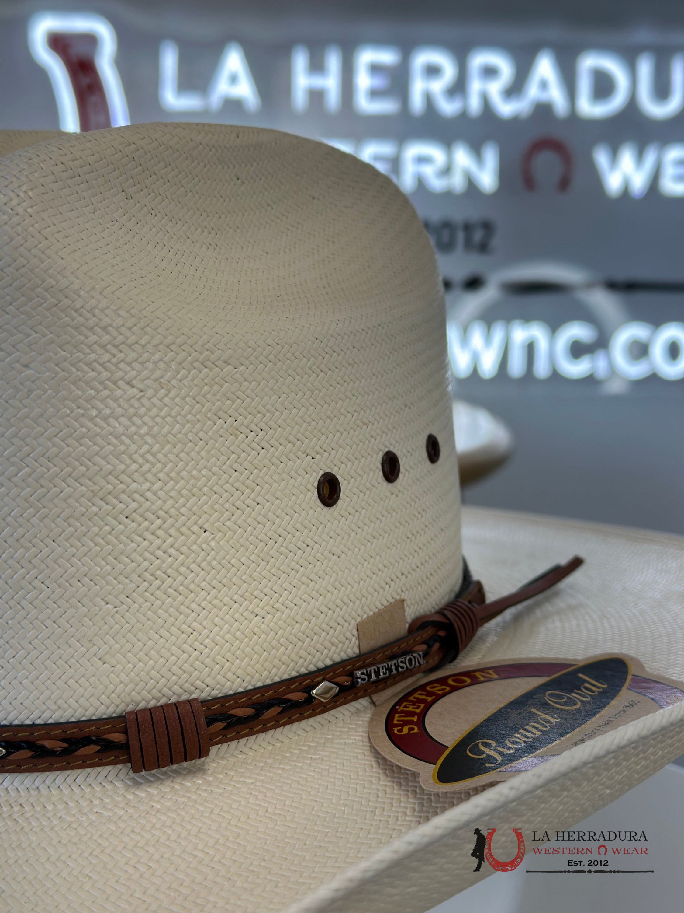 Stetson Ocala Natural 10X Straw Hat Tejana