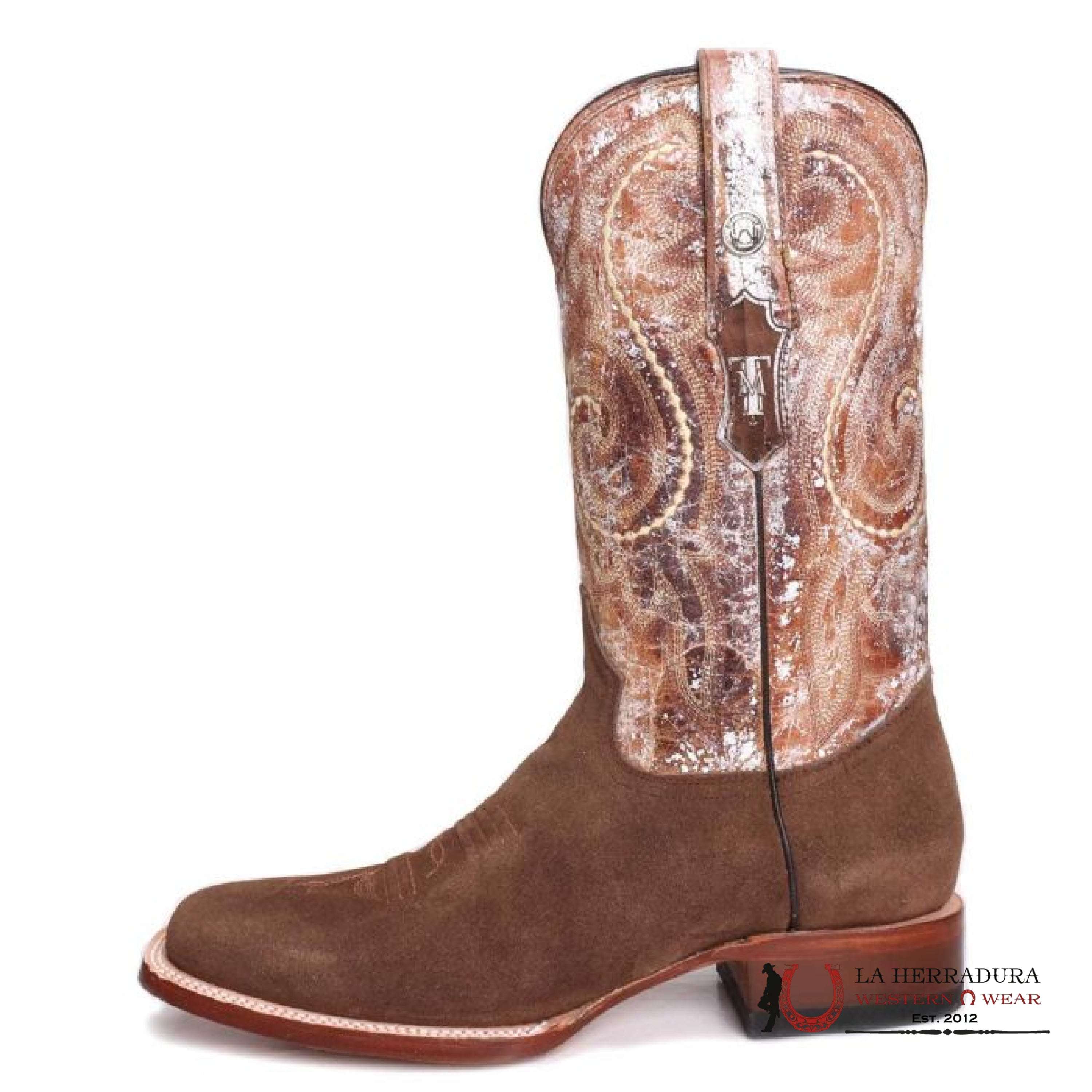 Tanner Mark Men’s Everest Honey Top (Ruff Out Rustic)- TM205545 BOTAS HOMBRES