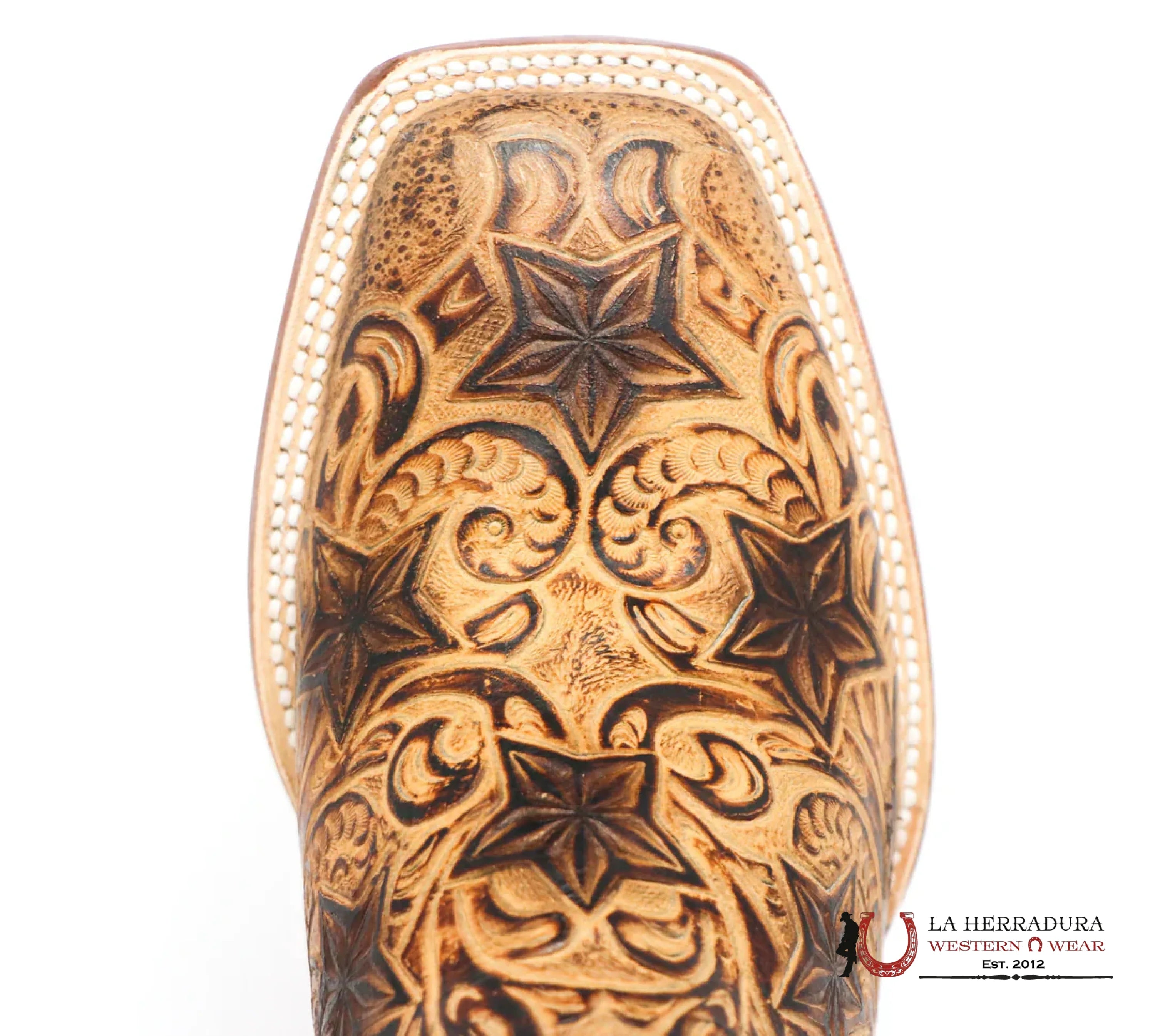 TANNER MARK WOMENS DIRT ROAD DIVA/Embossed Saddle Stamp-TML207087 BOTAS MUJERES