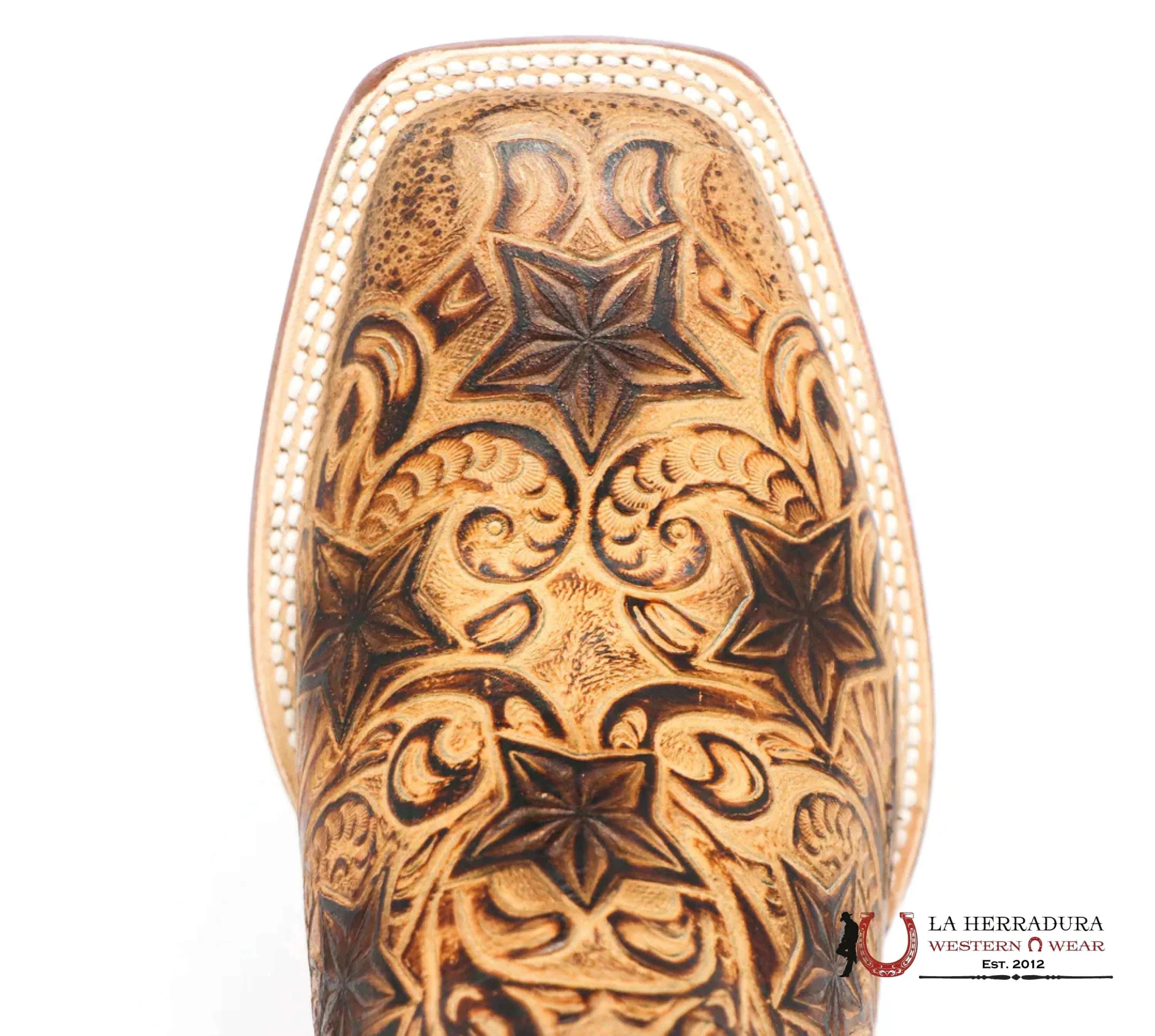 TANNER MARK WOMENS DIRT ROAD DIVA/Embossed Saddle Stamp-TML207087 BOTAS MUJERES